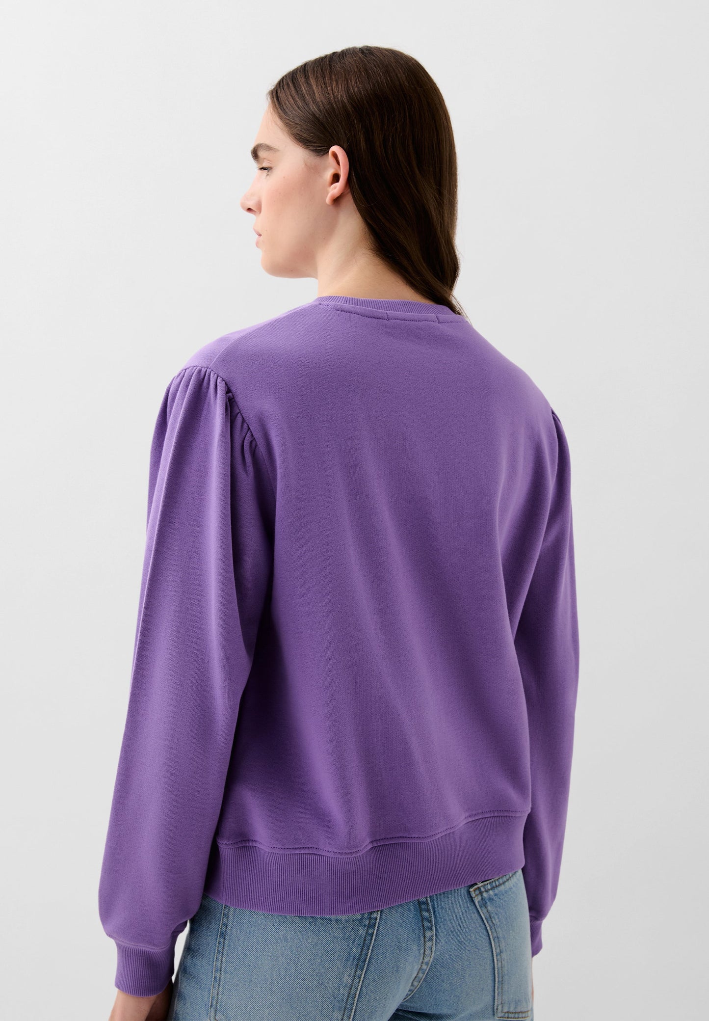 SWEATSHIRT WITH FADED PRINT