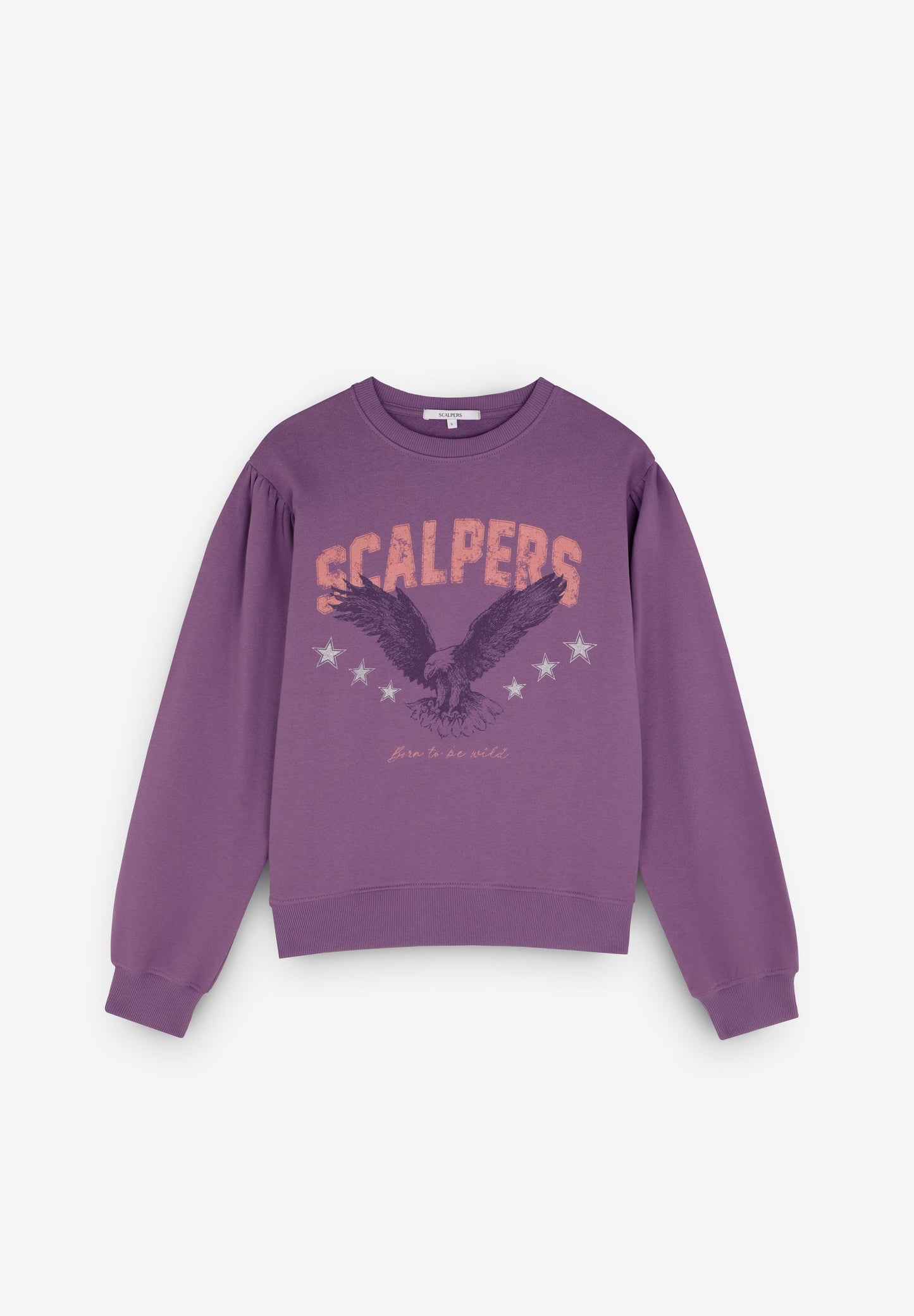 SWEATSHIRT WITH FADED PRINT