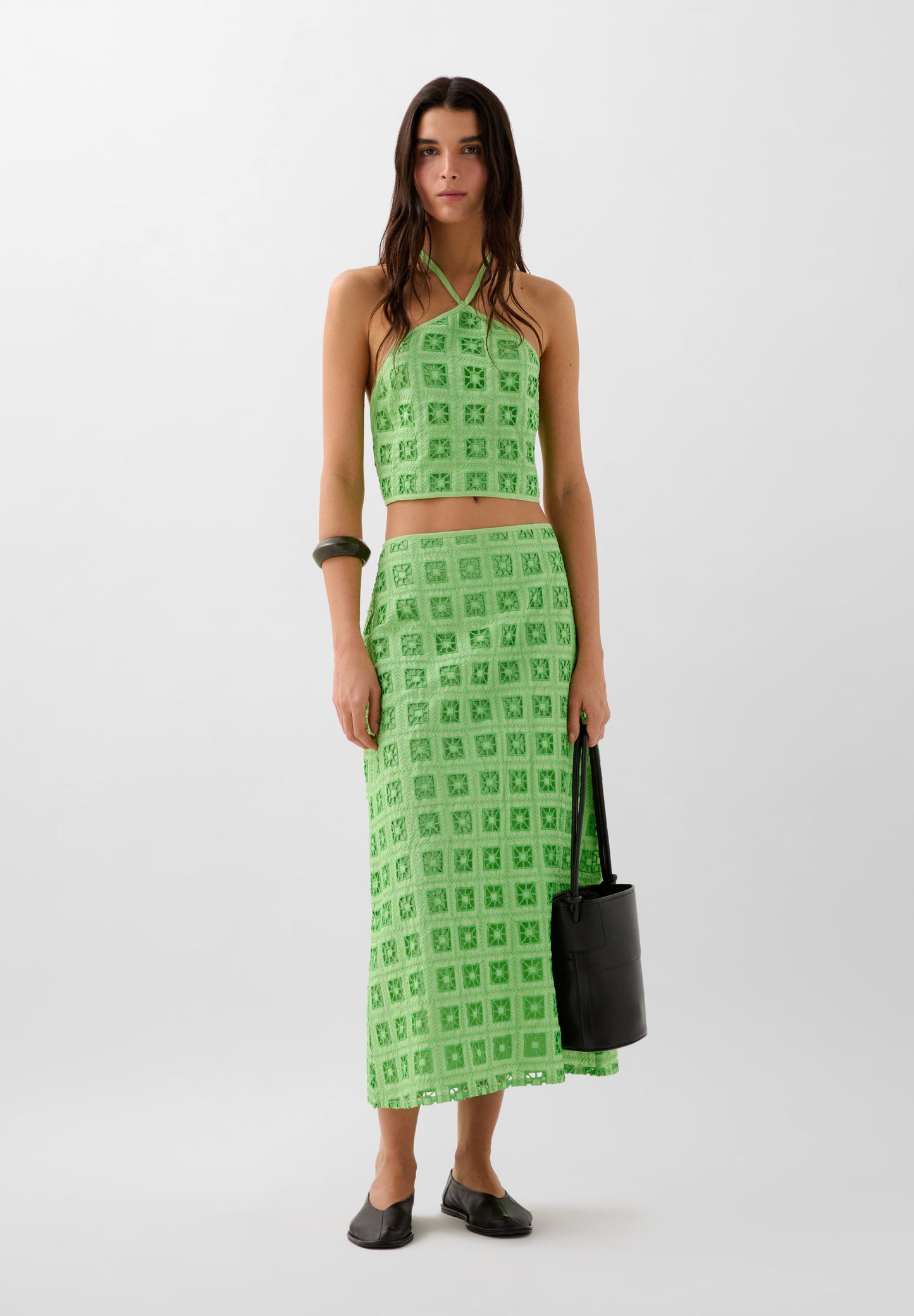 TOP ENCOLURE AMÉRICAINE BRODÉ