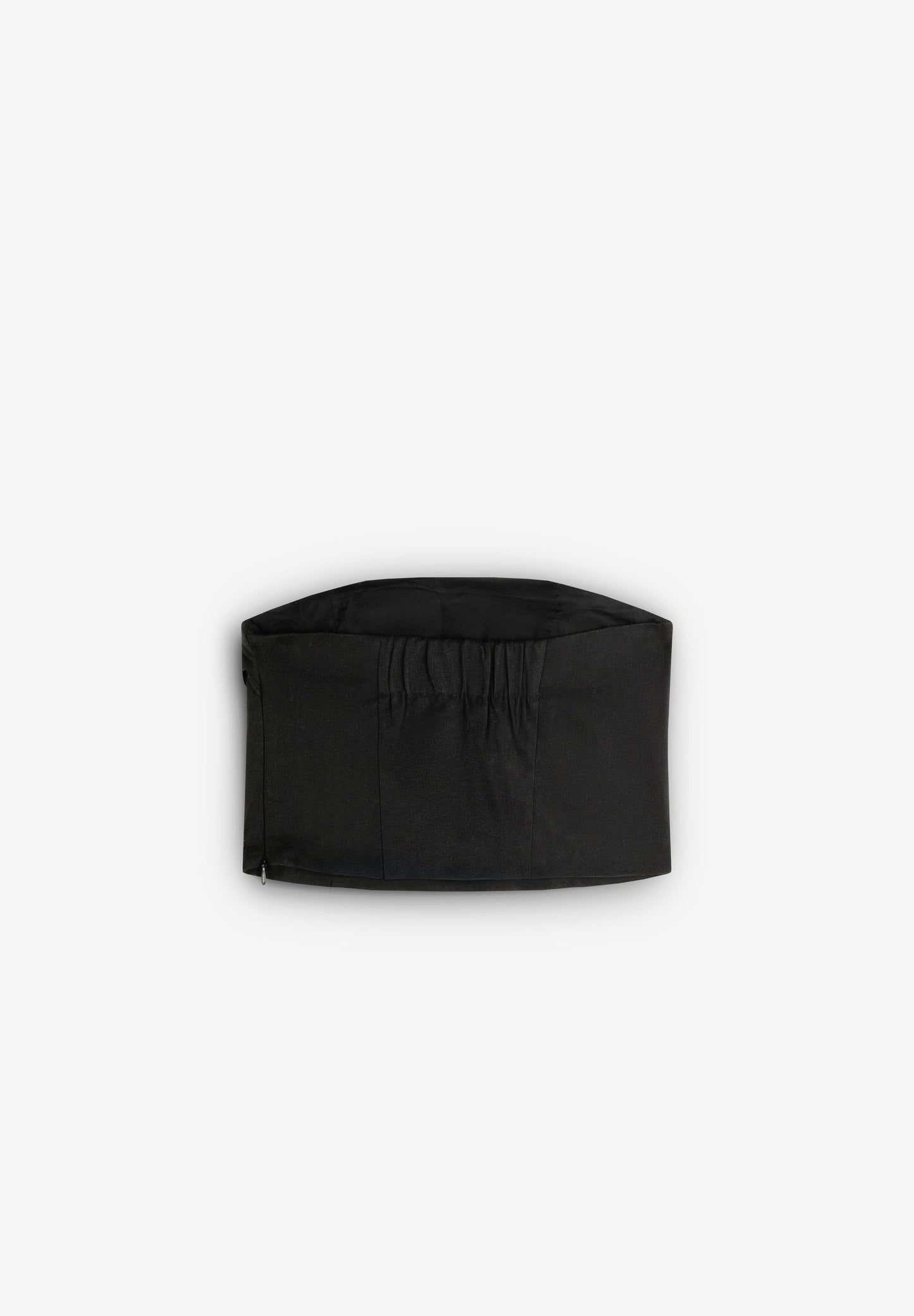 WAVED LINEN TOP