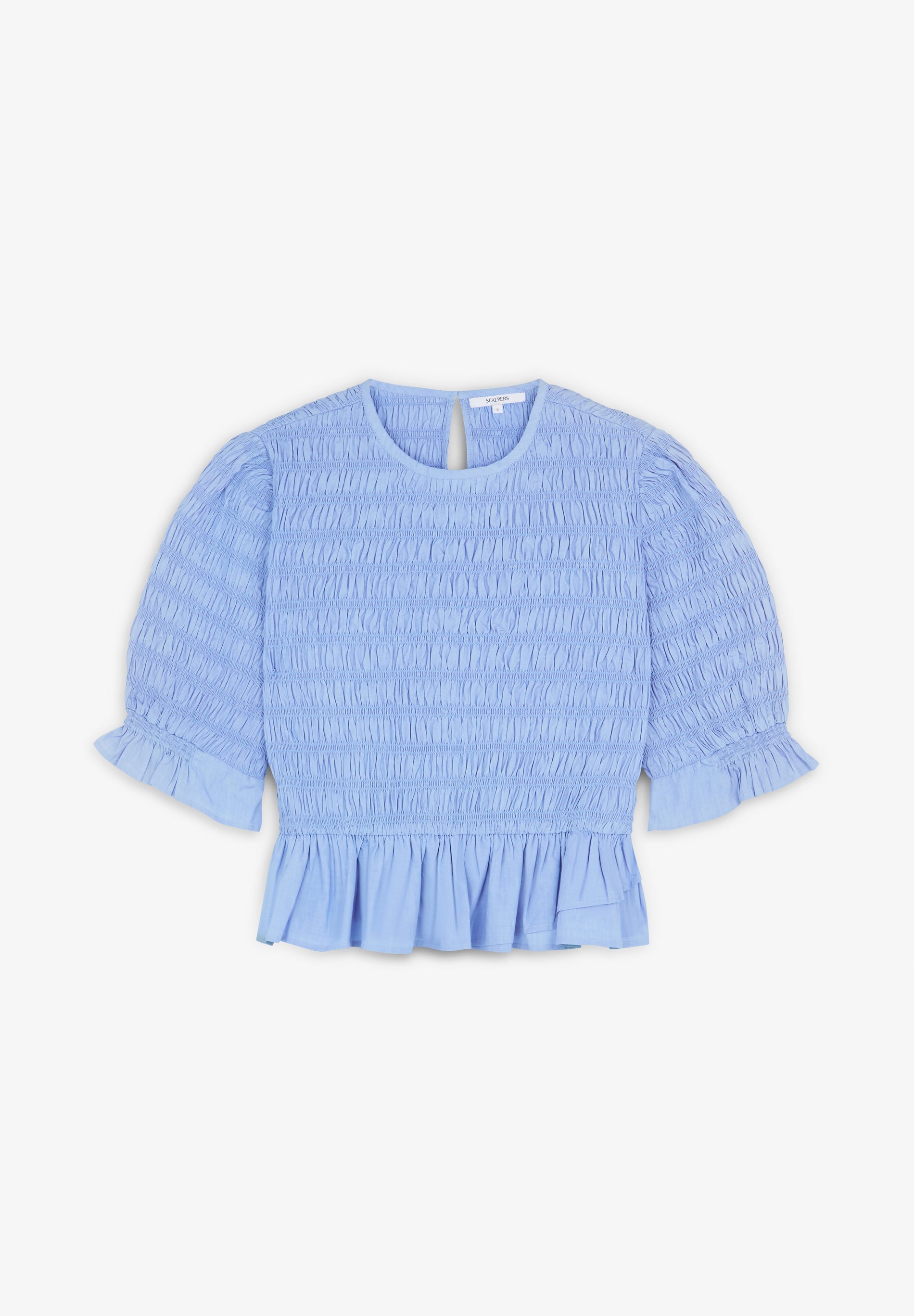 TOP FRUNCIDO MANGA CORTA - Scalpers