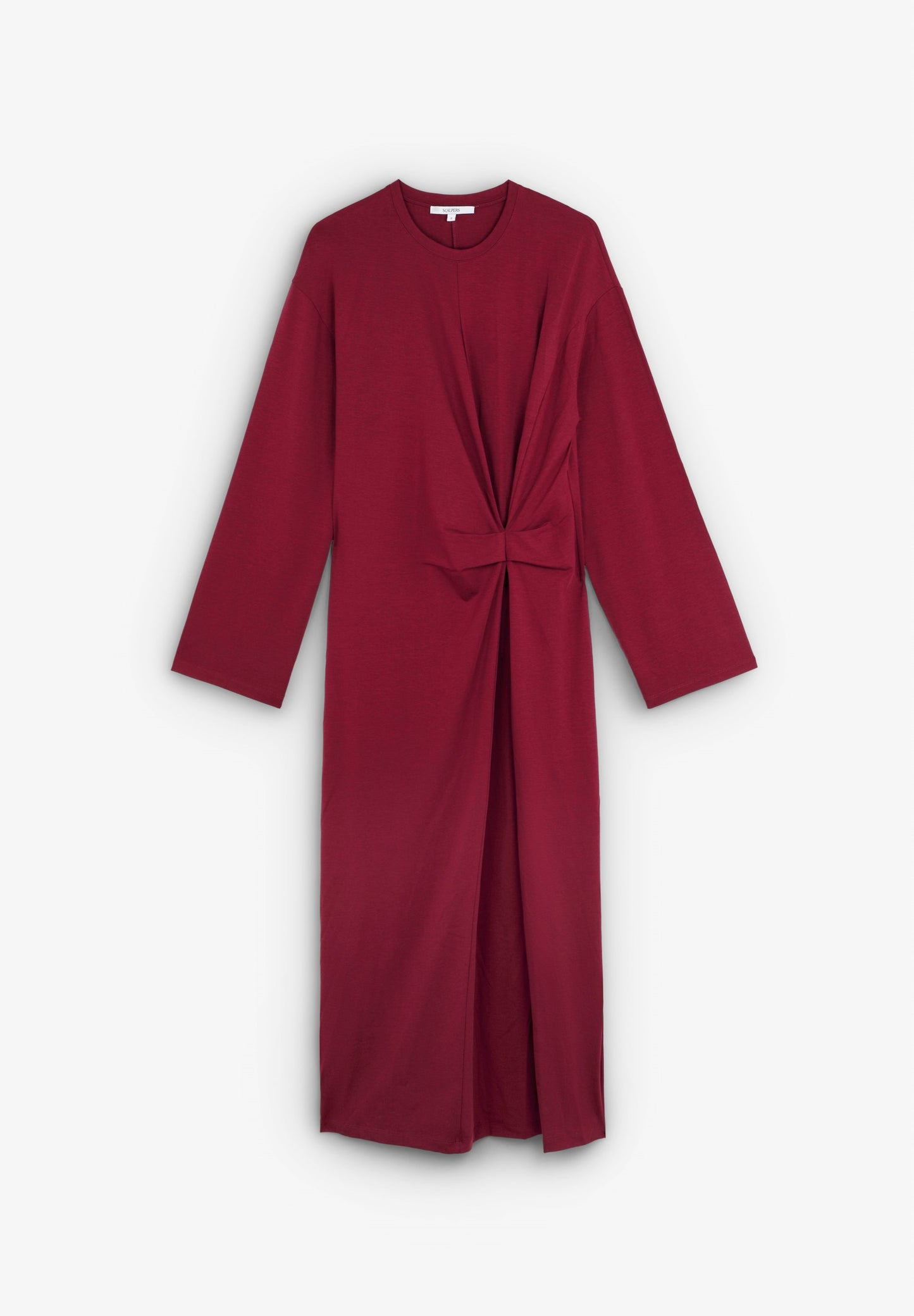 FLOWING DRESS WITH KNOT DETAIL