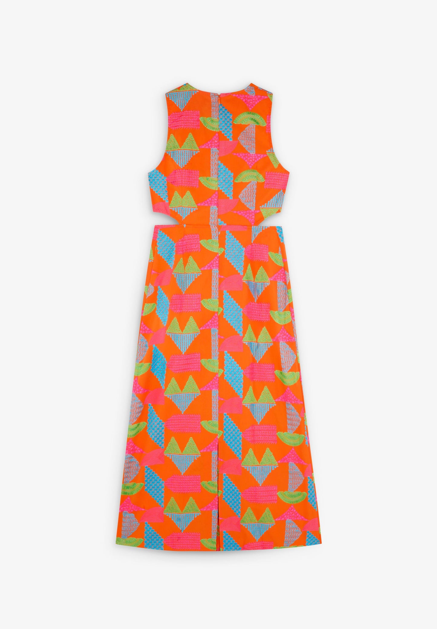ROBE IMPRIMÉE CUT OUTS