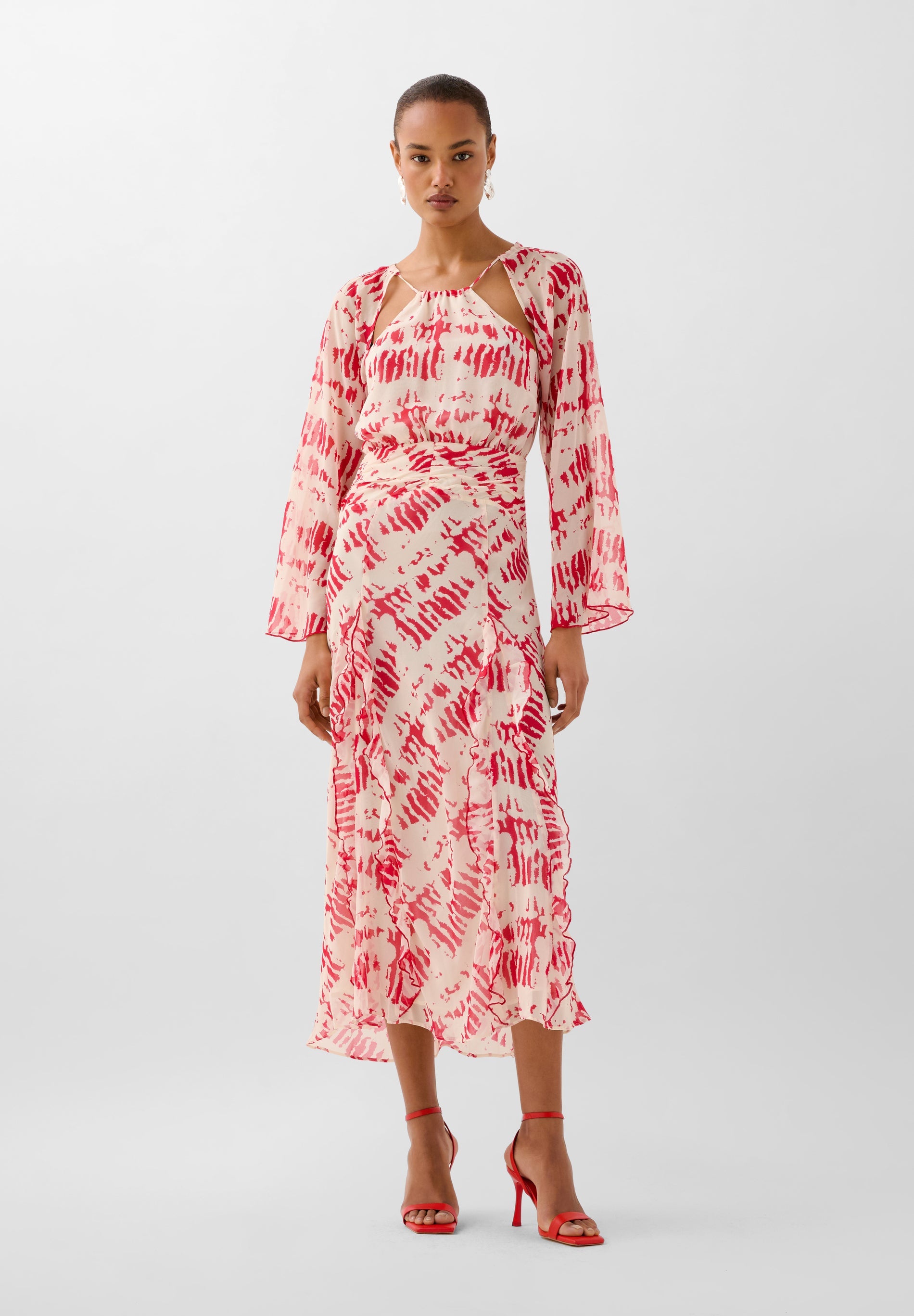 ROBE IMPRIMÉE MULTIPOSITION