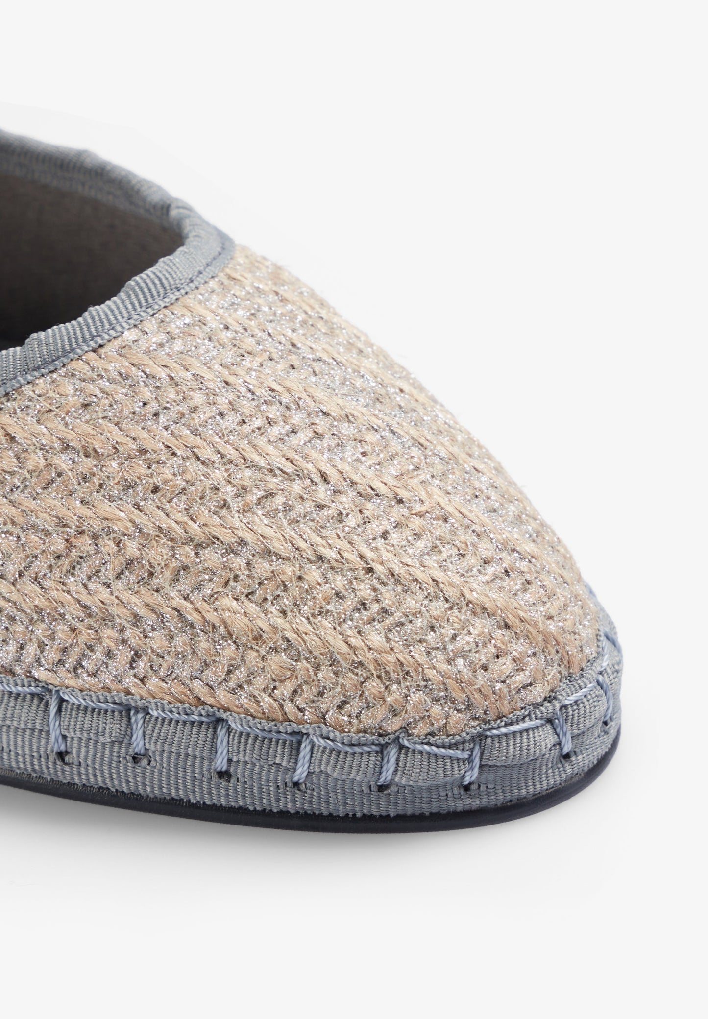 SLIPPERS TISSU RUSTIQUE