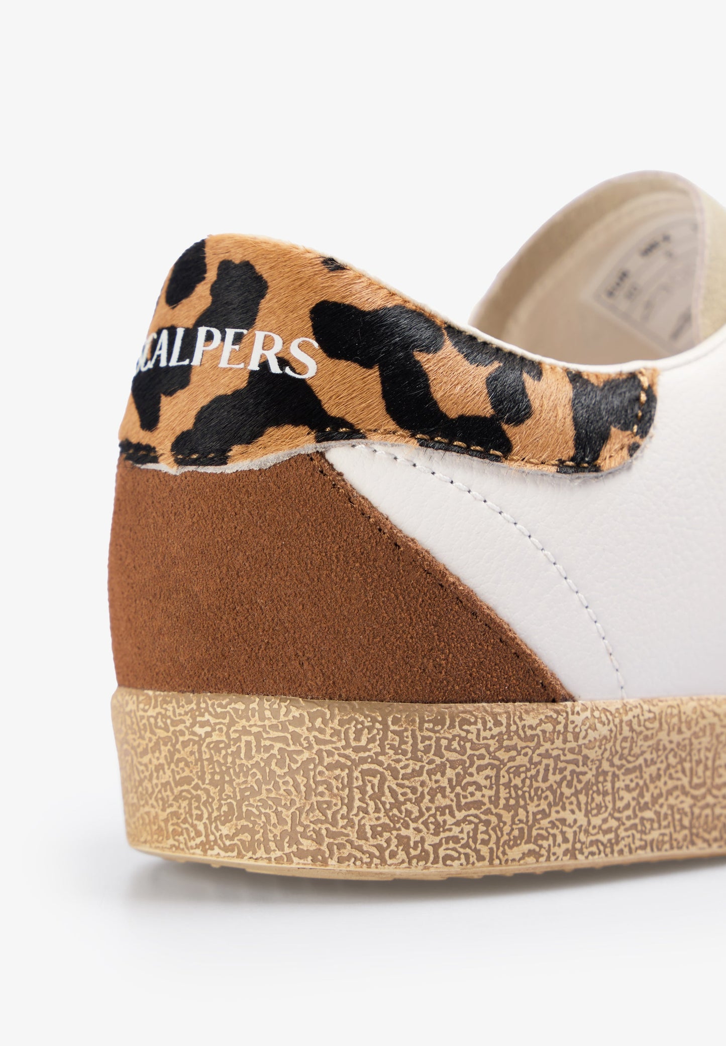LOW TOP SNEAKERS WITH ANIMAL PRINT SKULL