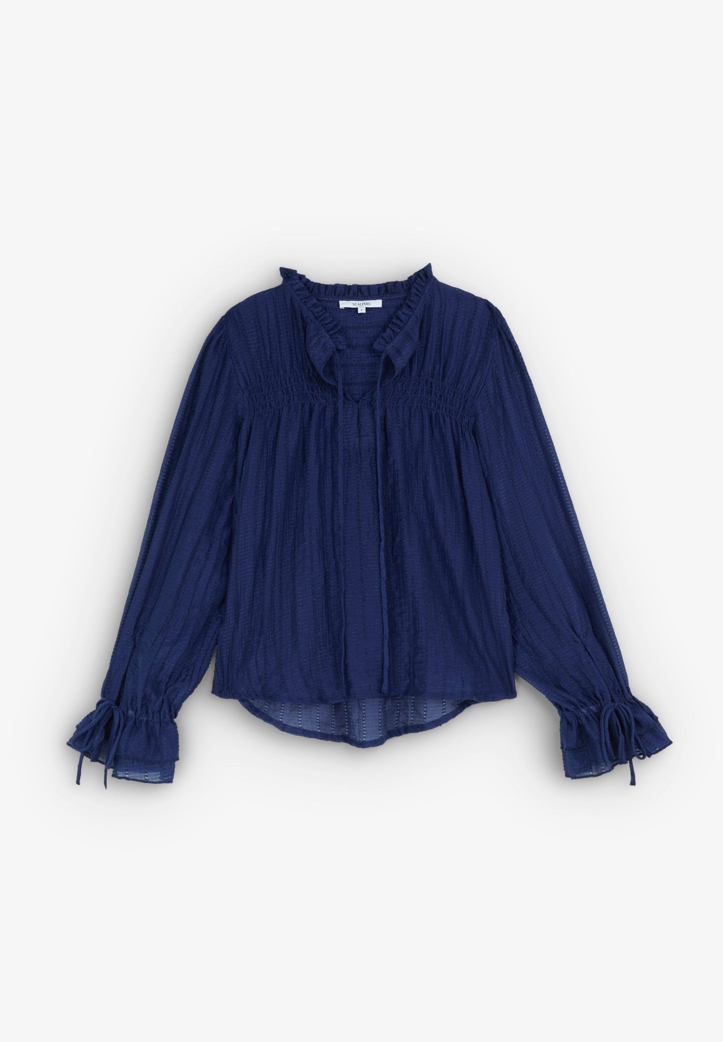 FLOWING BLOUSE WITH DETAILS