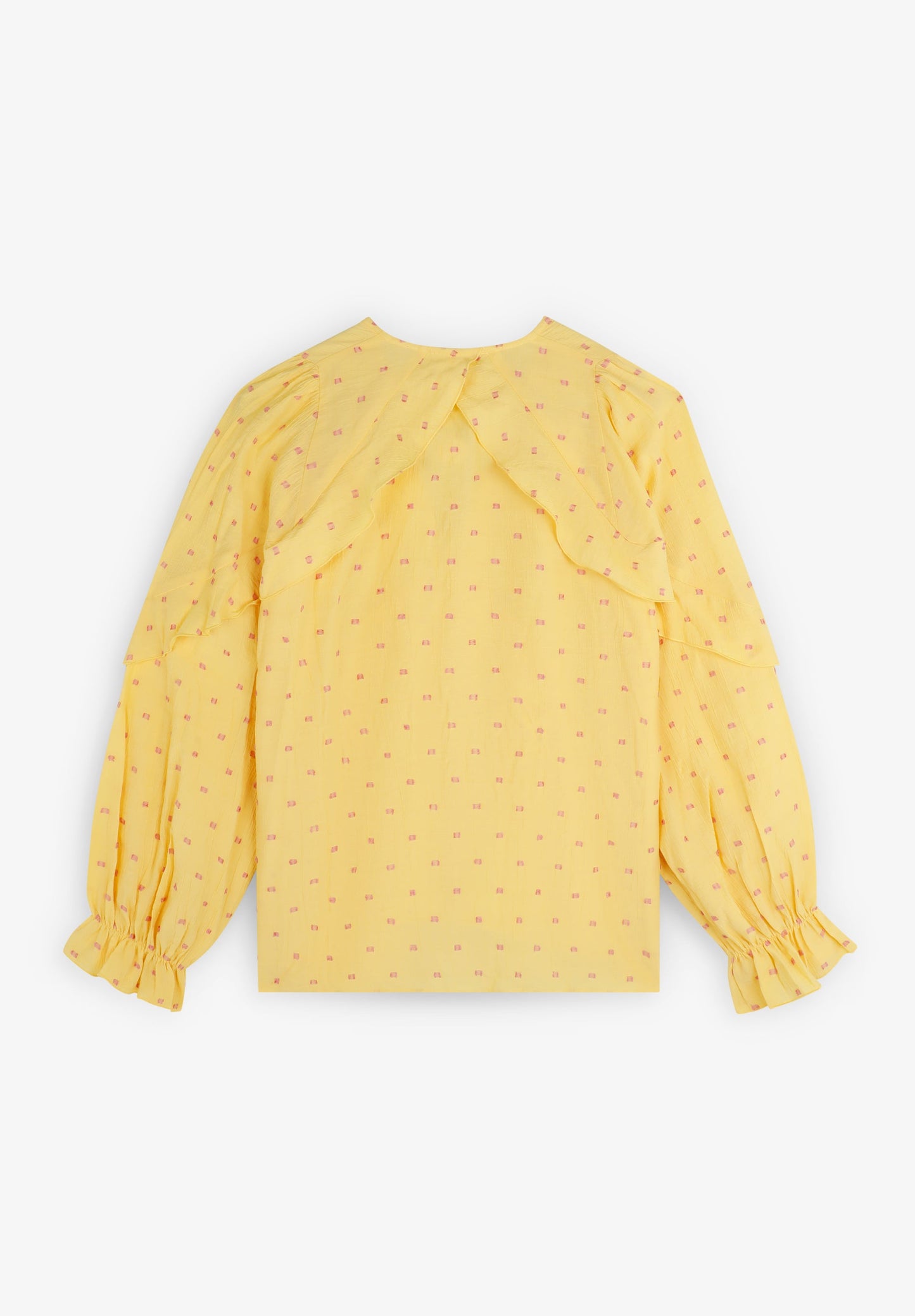CHEMISIER VOLANTS DÉTAIL LUREX