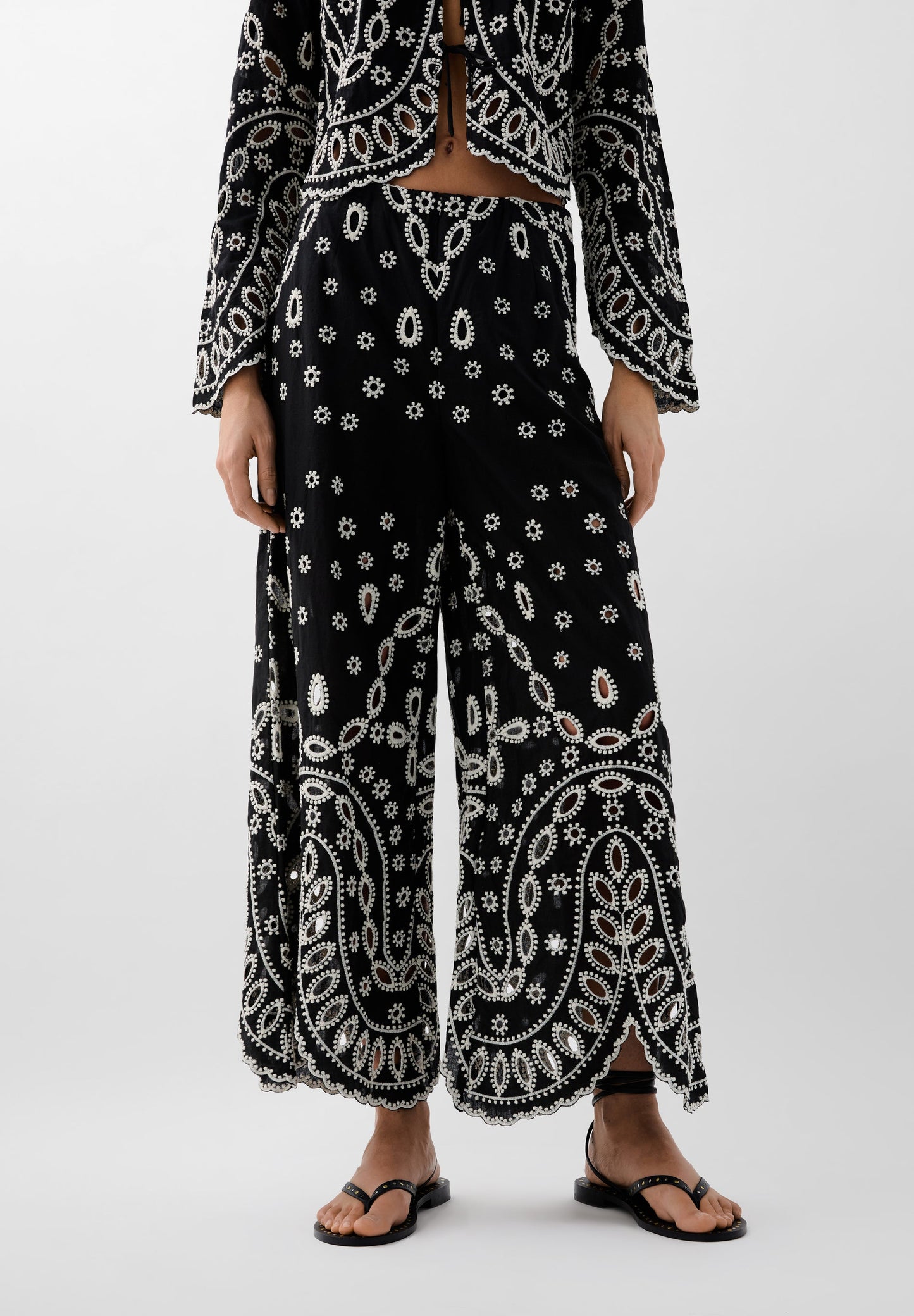 JUPE-CULOTTE BRODÉE