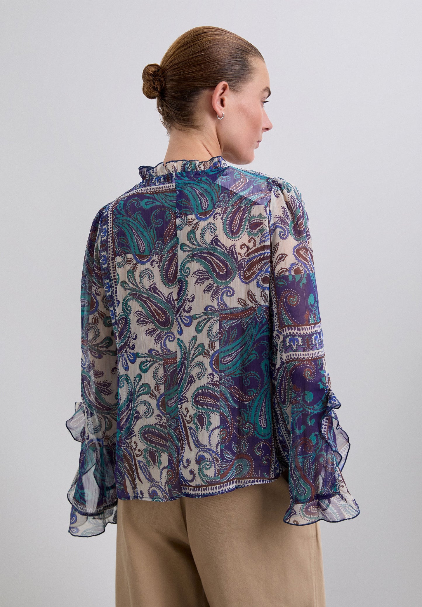 PASLEY RUFFLE SHIRT