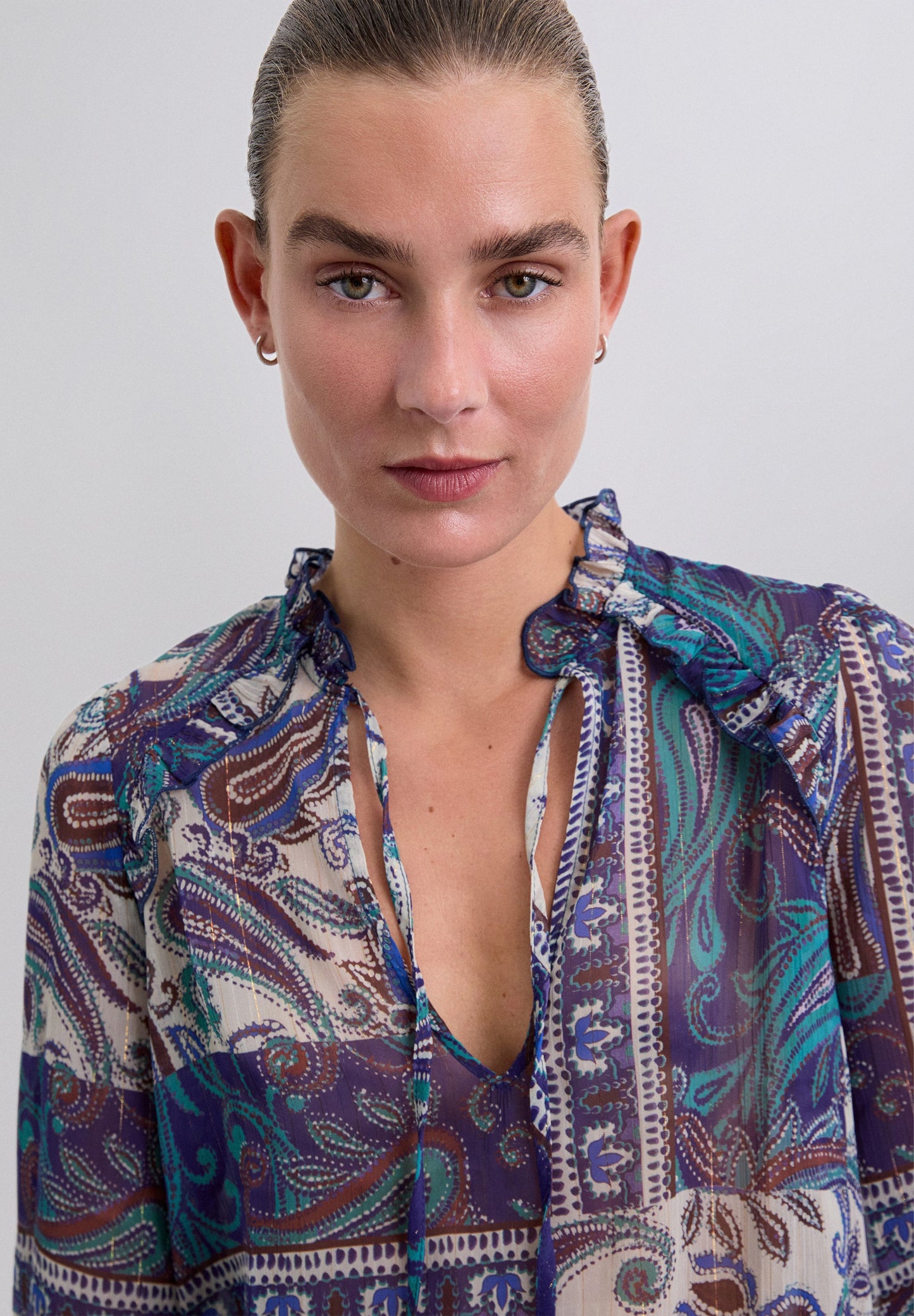 PASLEY RUFFLE SHIRT