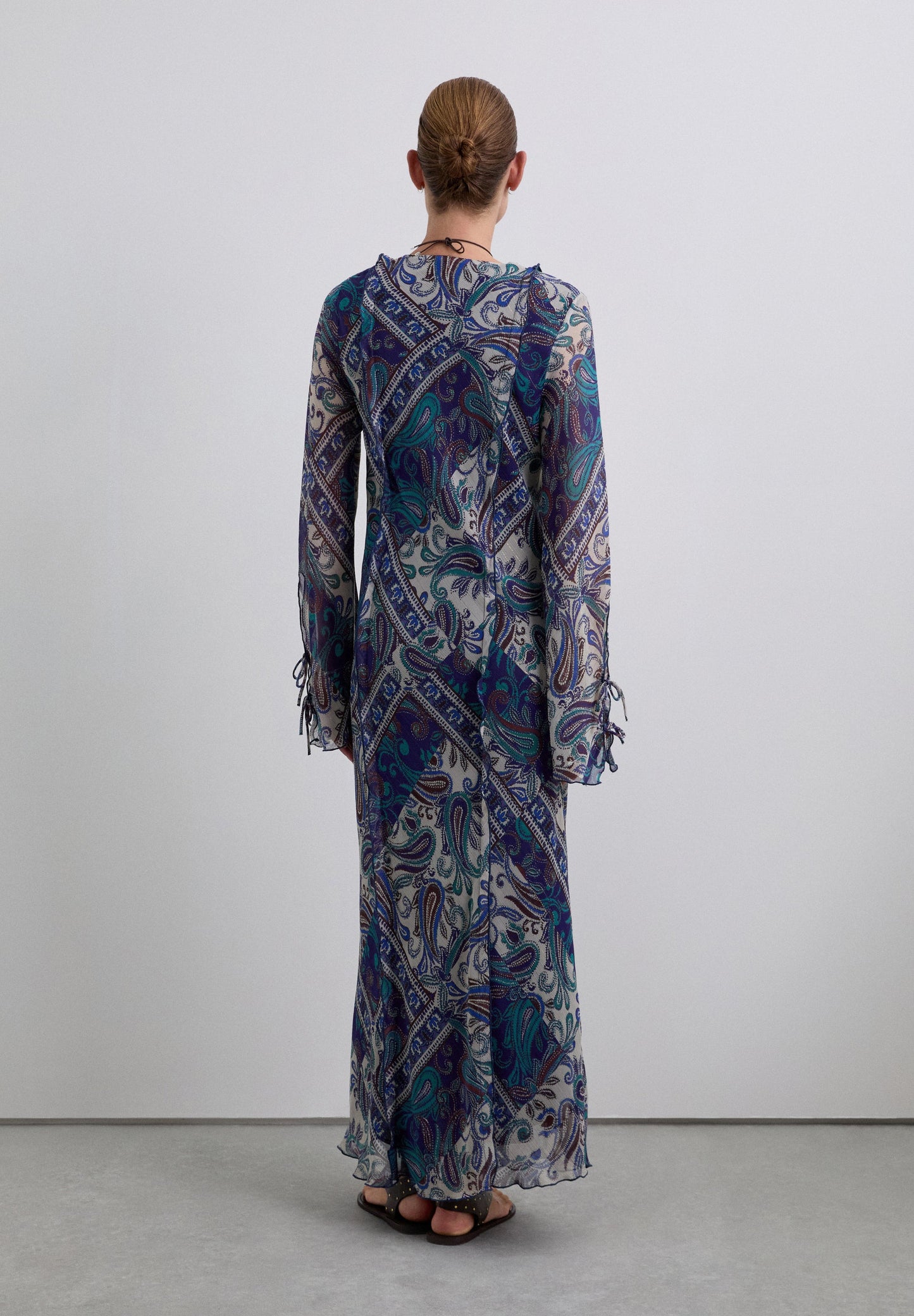 PASLEY RUFFLE DRESS