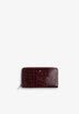 PORTEFEUILLE 100% CUIR IMPRIMÉ MOTIF ANIMAL