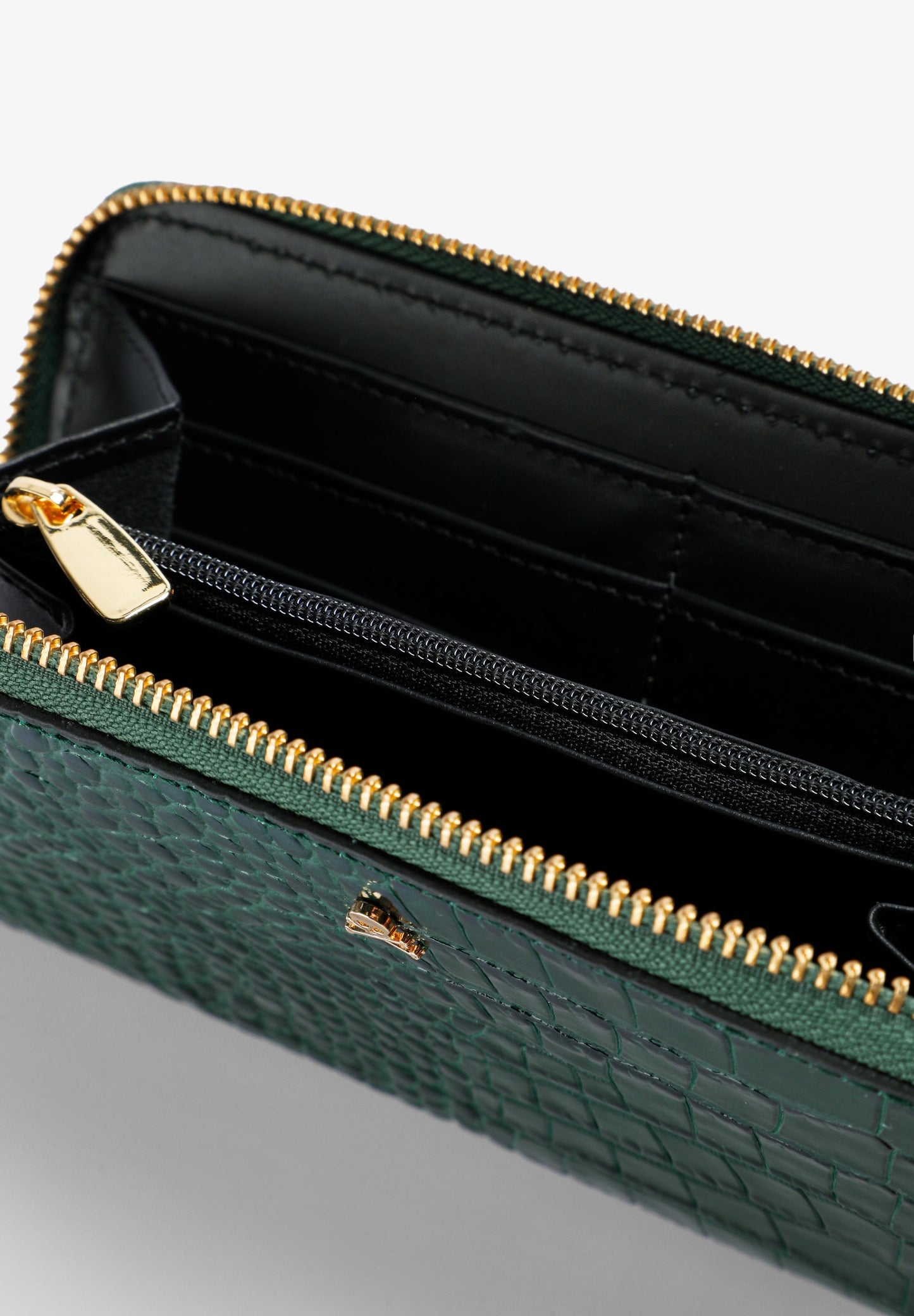 BRIEFTASCHE AUS 100 % LEDER MIT ANIMAL-PRINT