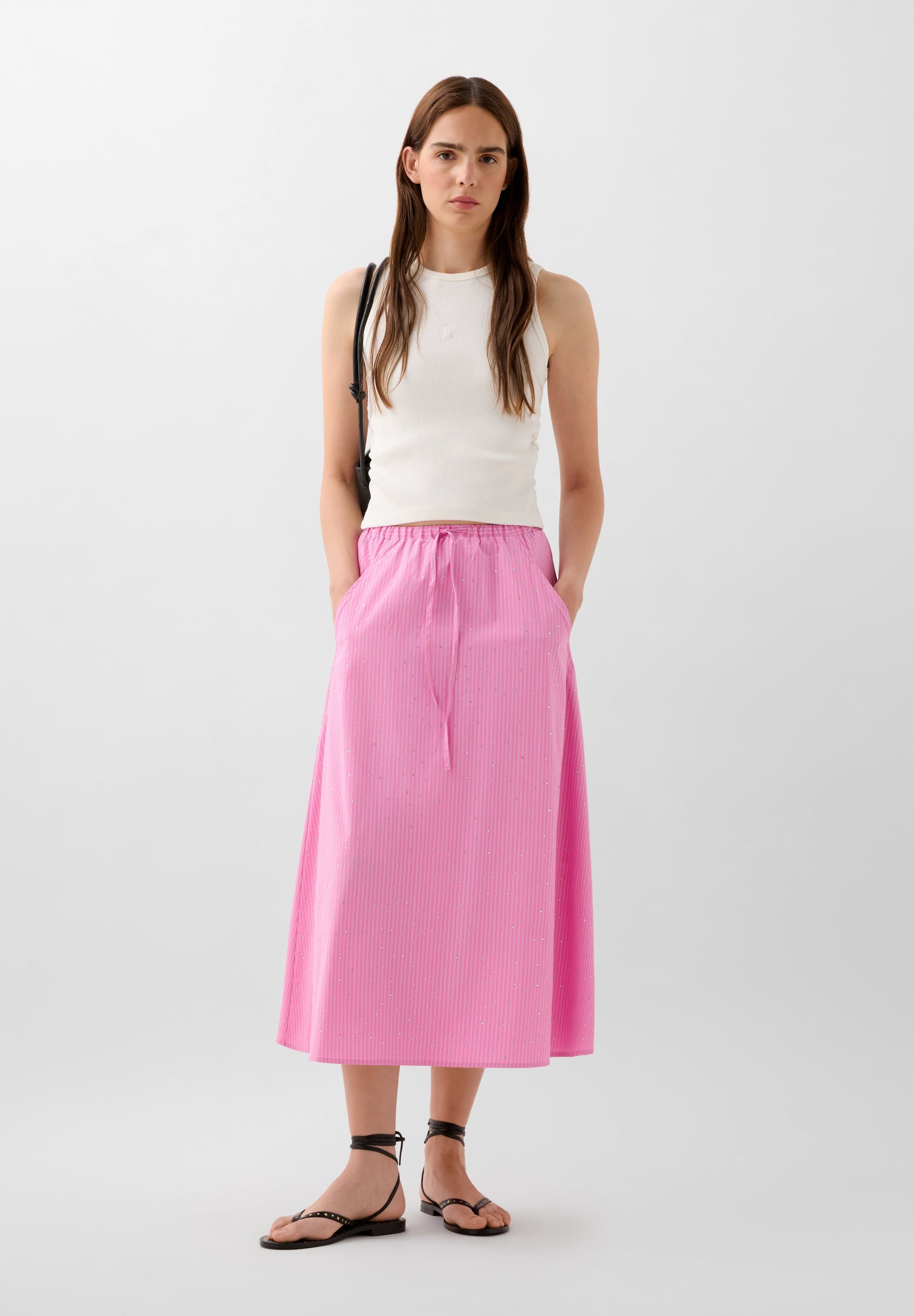 SC RHINESTONE SET SKIRT