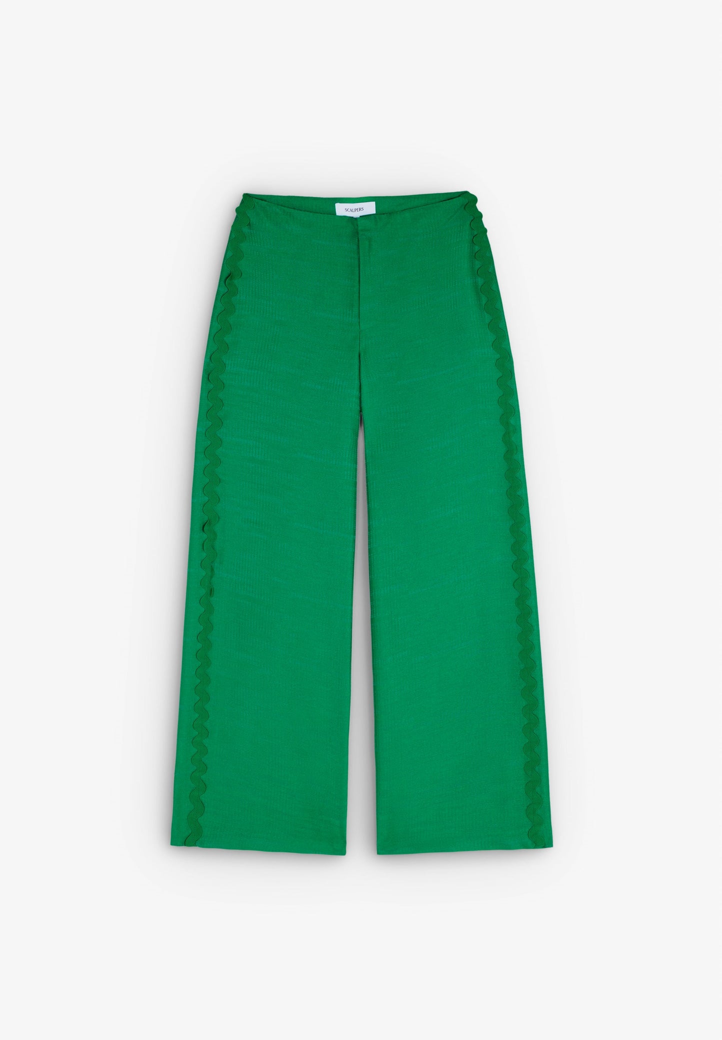 PANTALON FULL LENGTH RUBAN ONDULÉ