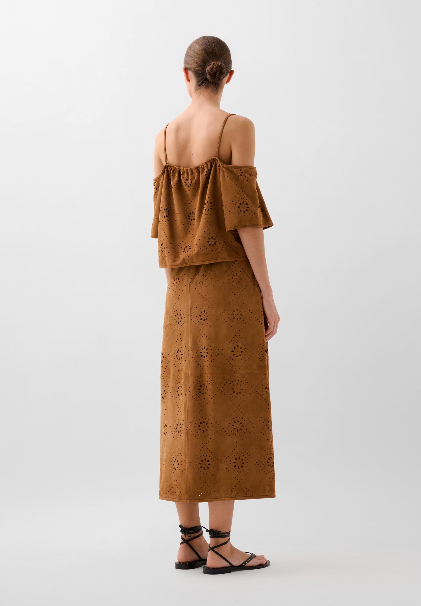MIDI SUIDE SKIRT