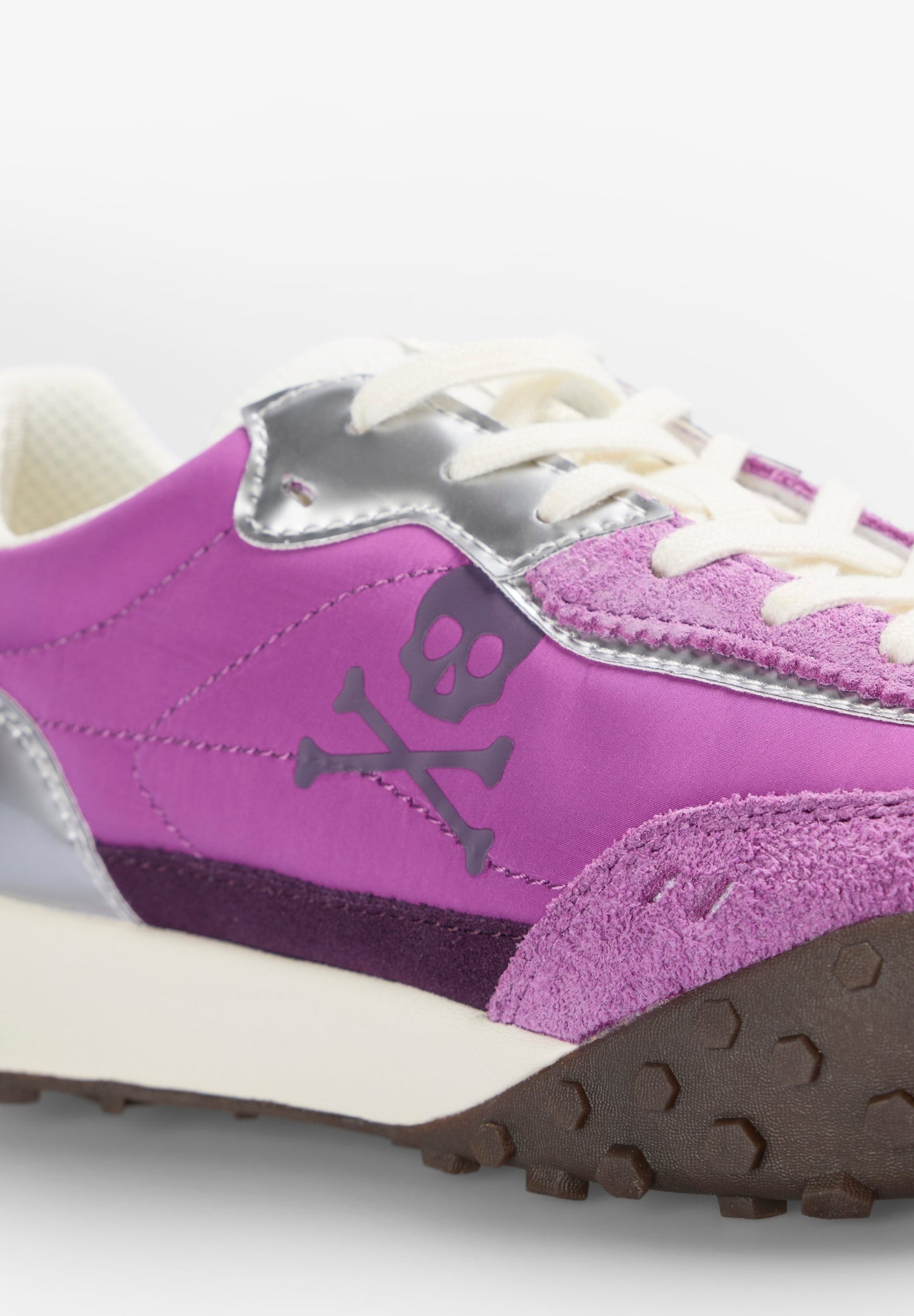 COMBINED THREE-COLOURED SOLE SNEAKERS