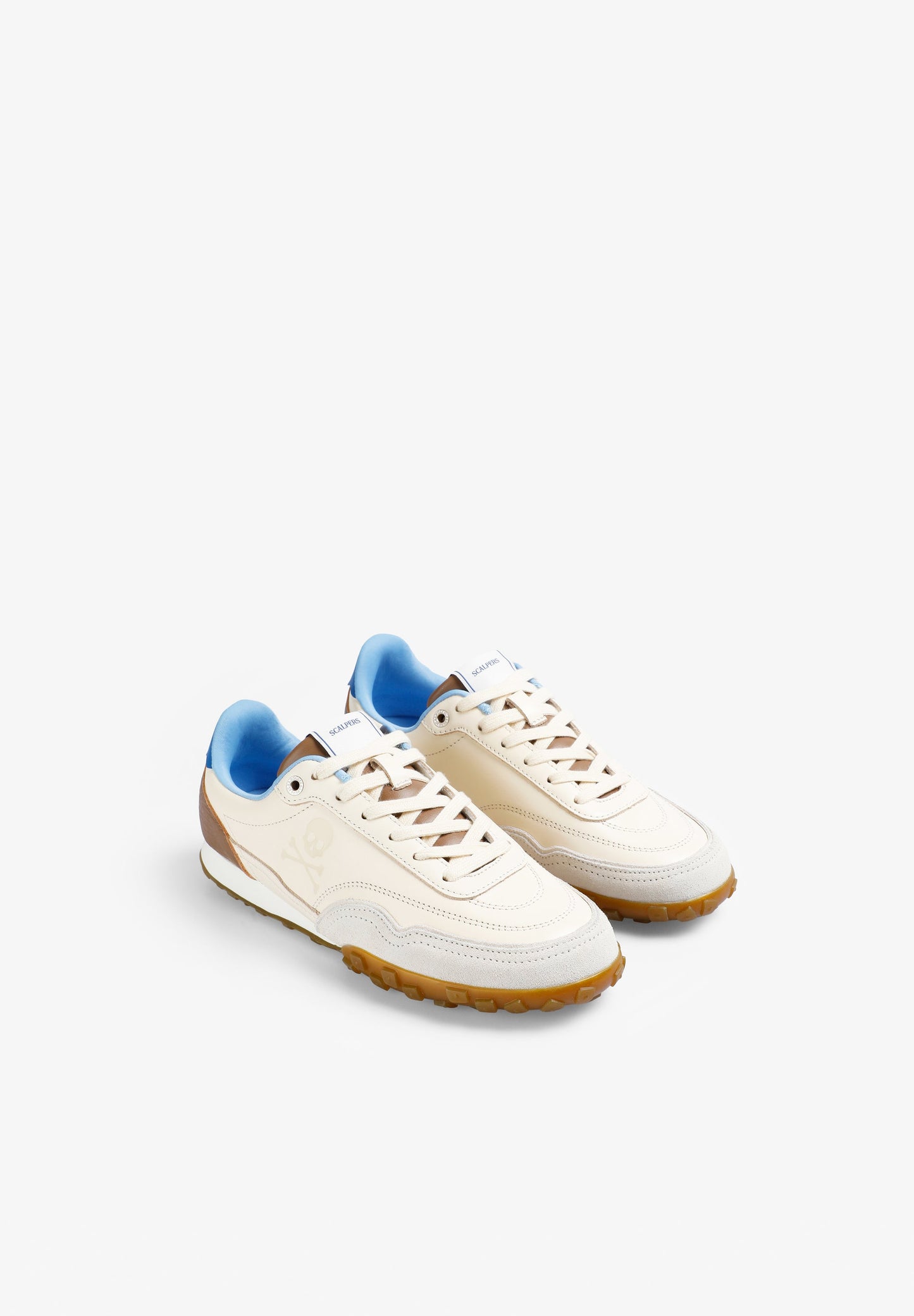 100% LEATHER SNEAKERS