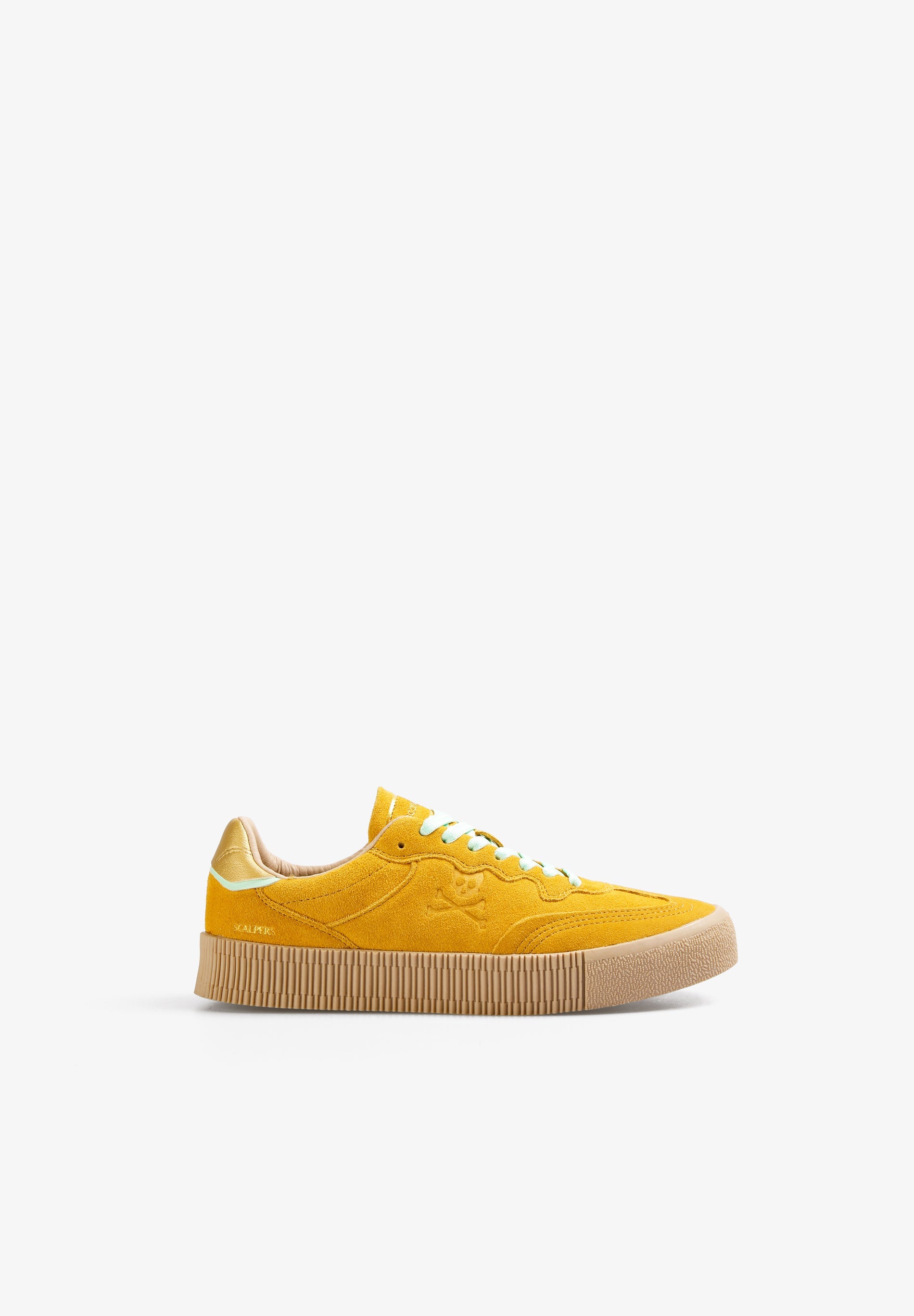 PLATFORM SUEDE SNEAKERS