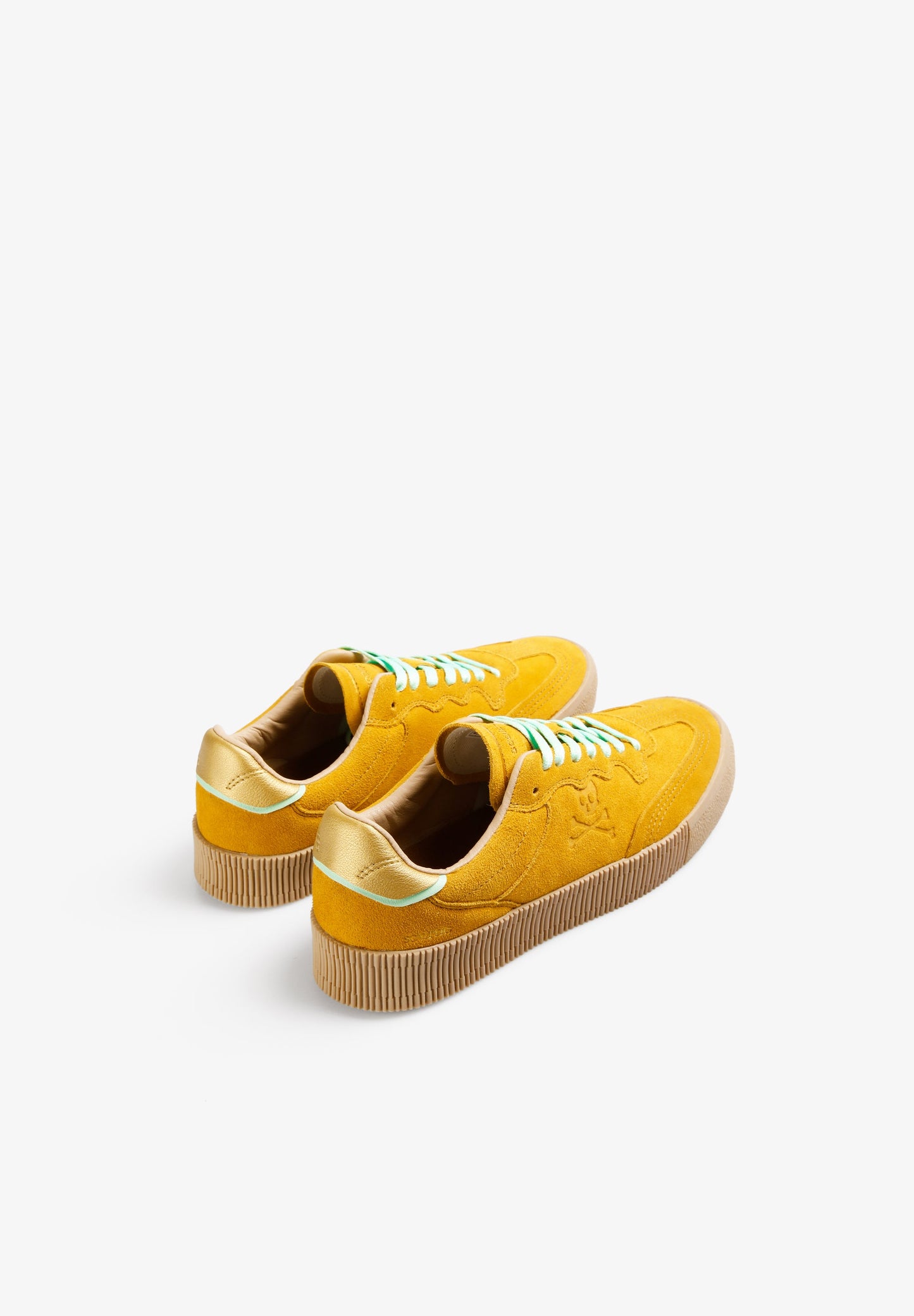 PLATFORM SUEDE SNEAKERS