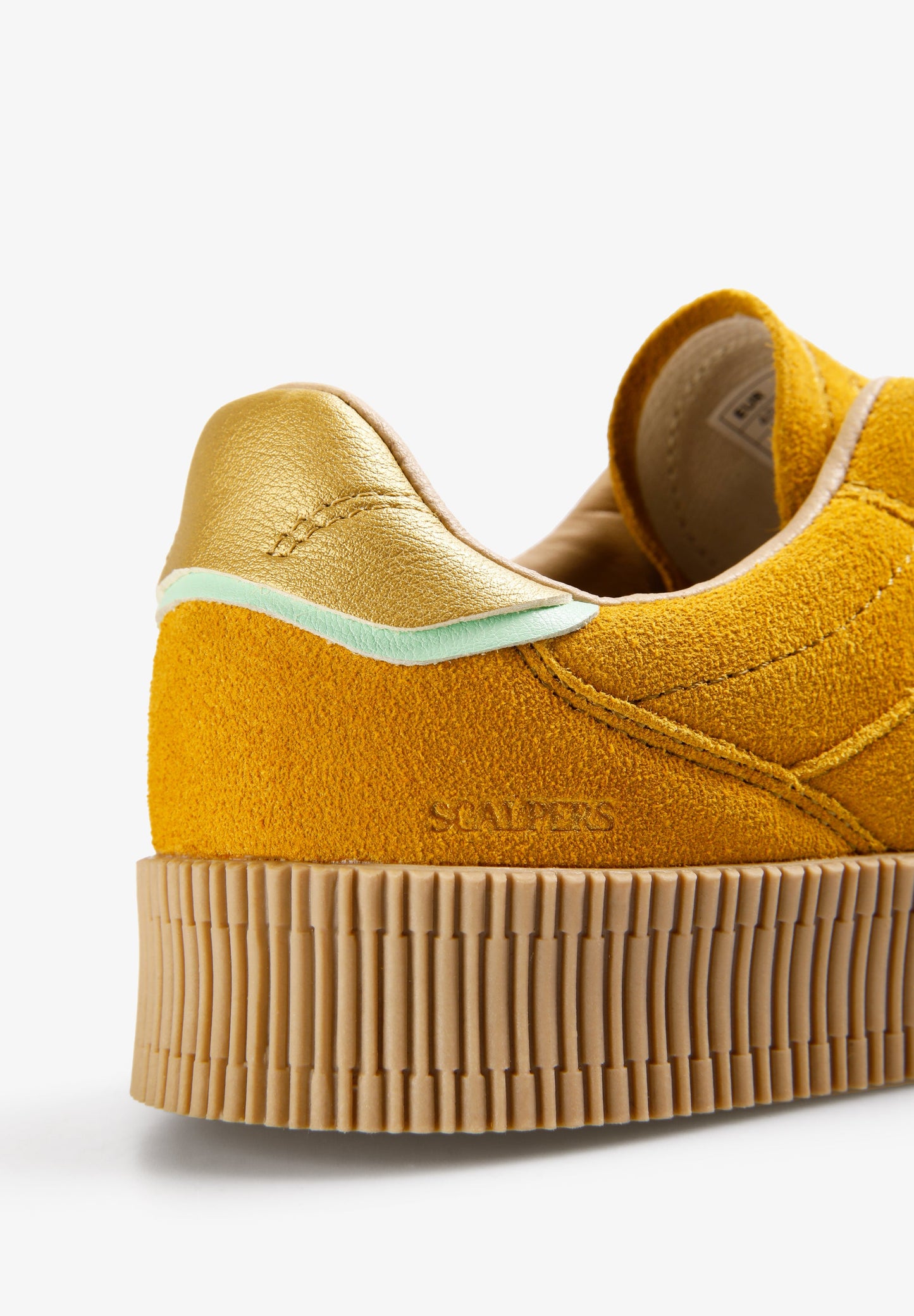 PLATFORM SUEDE SNEAKERS