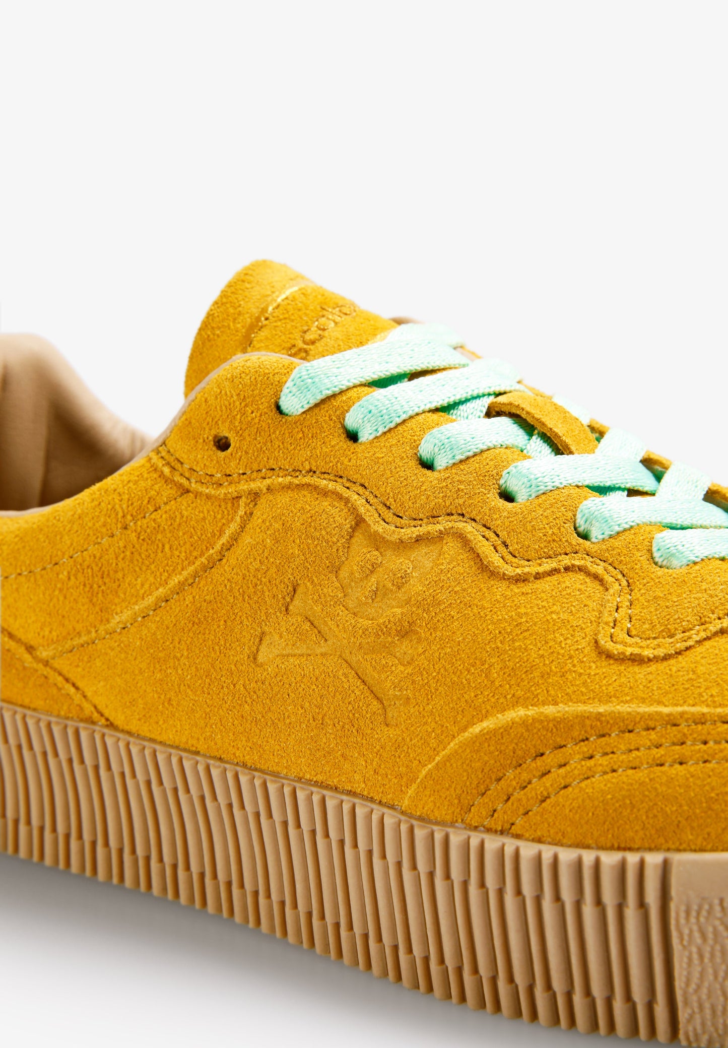 PLATFORM SUEDE SNEAKERS