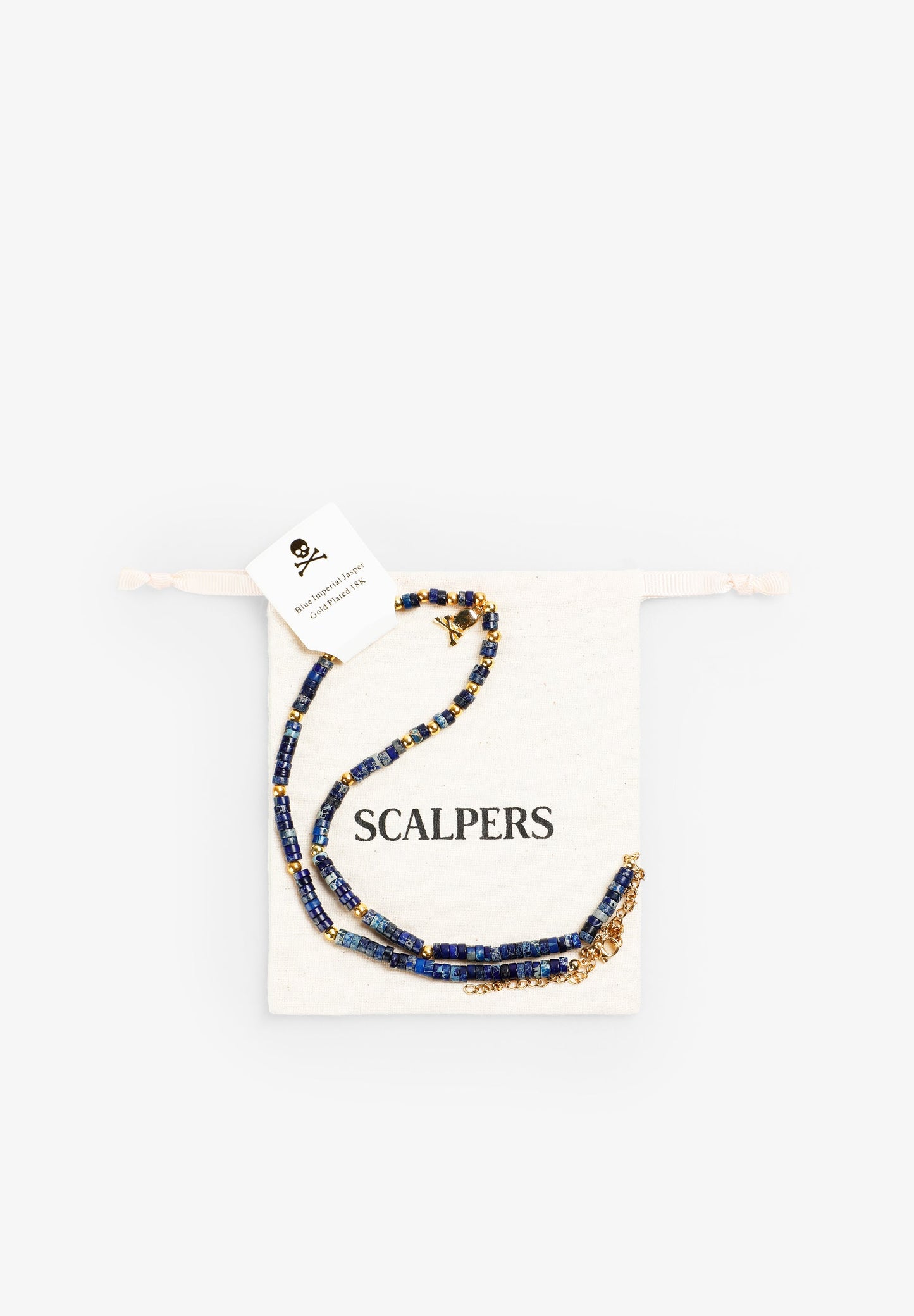 UNISKULL STONES L NECKLACE