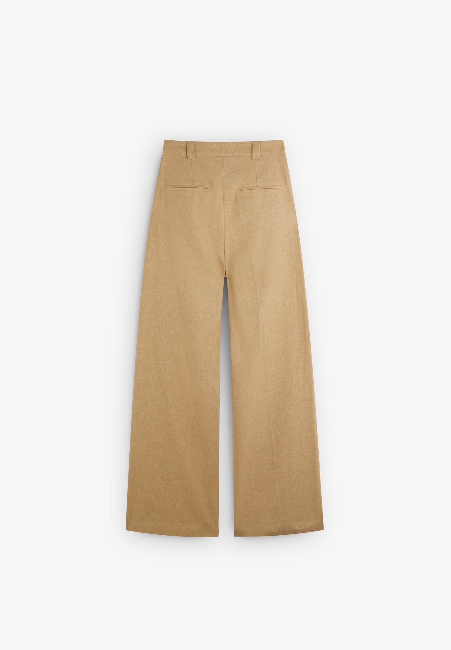 LINEN TROUSERS WITH DARTS