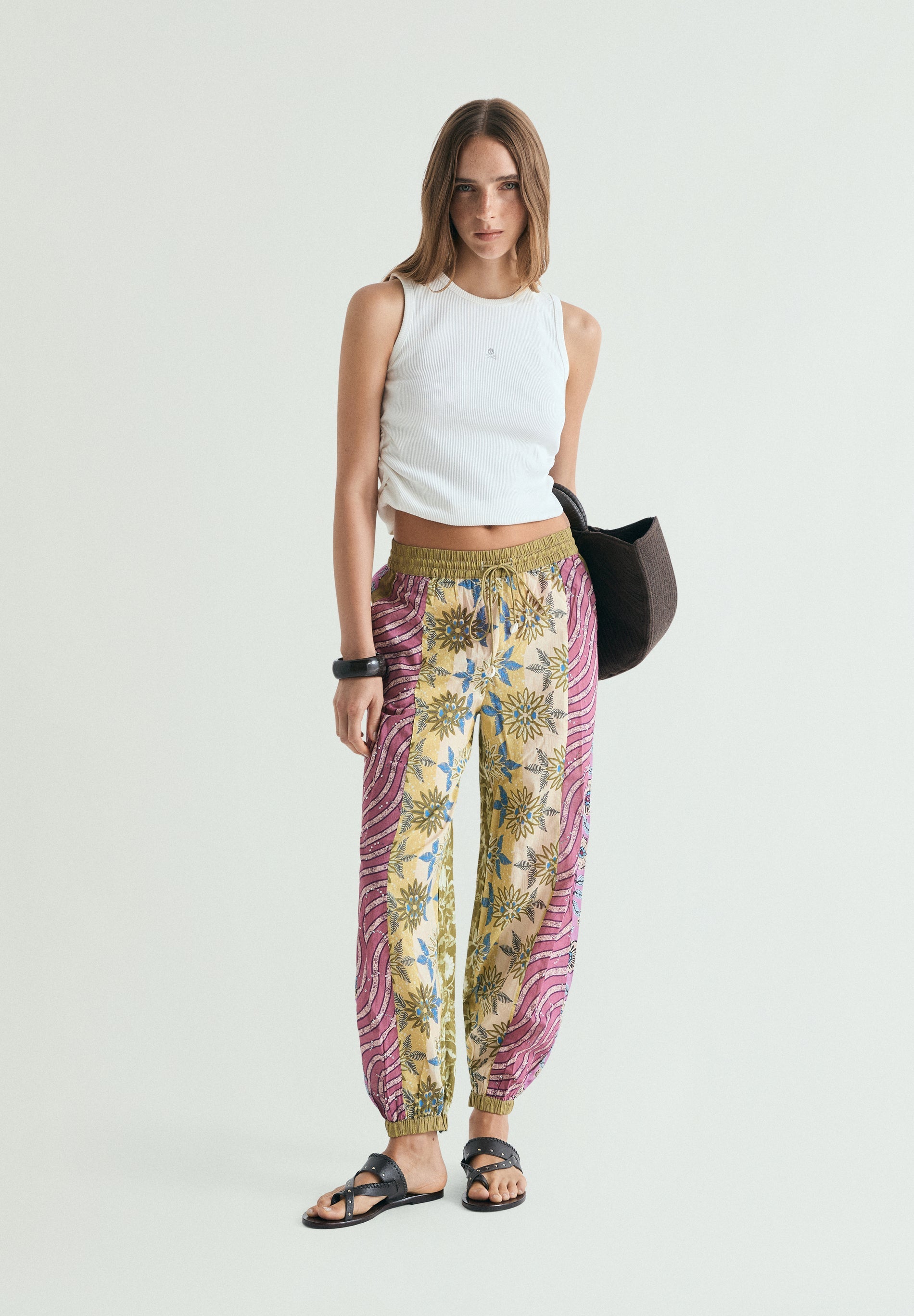 SCPATCHWORK PANT