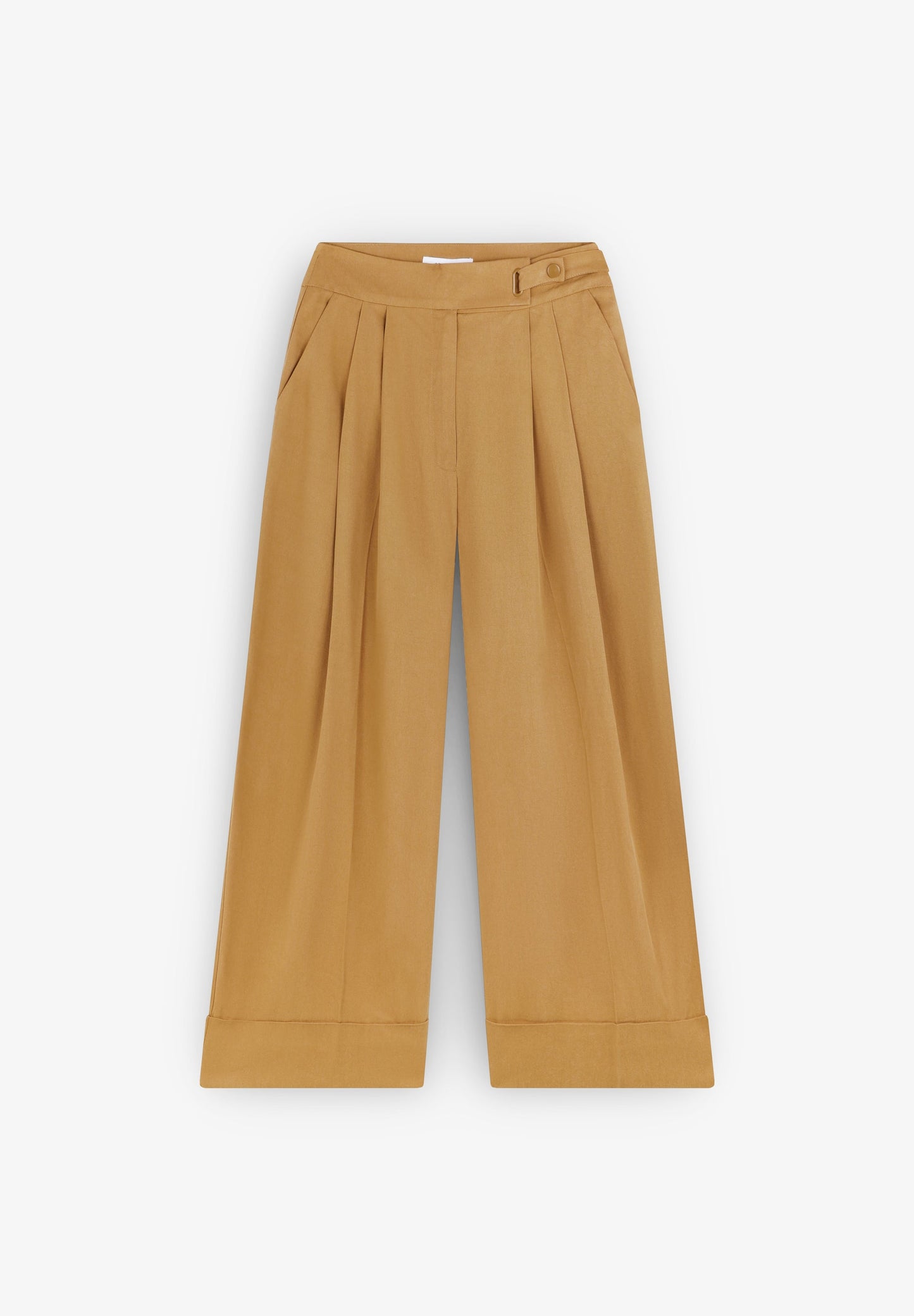 PANTALON WIDE LEG PINCE