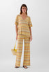 LUREX KNIT TROUSERS