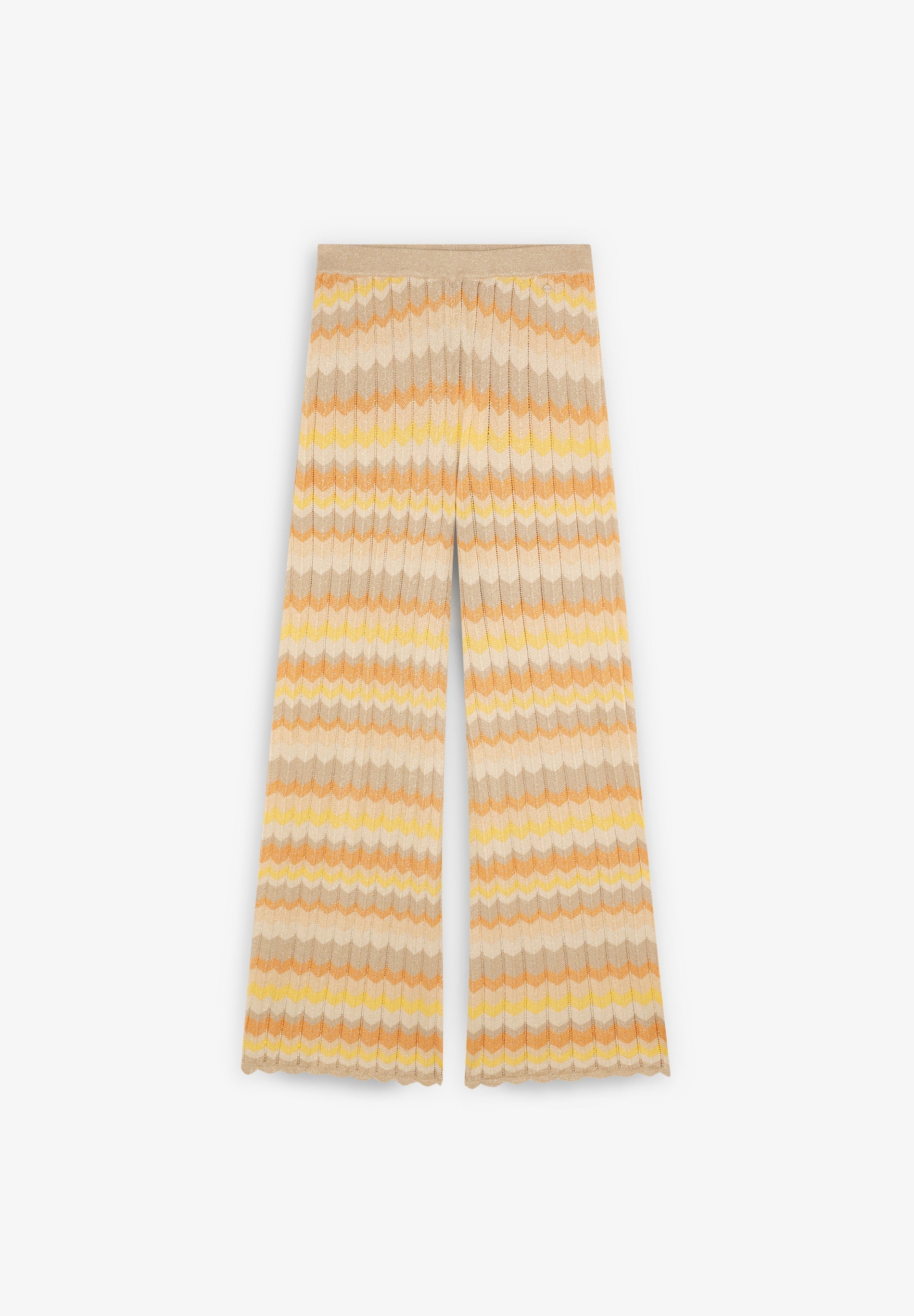 LUREX KNIT TROUSERS