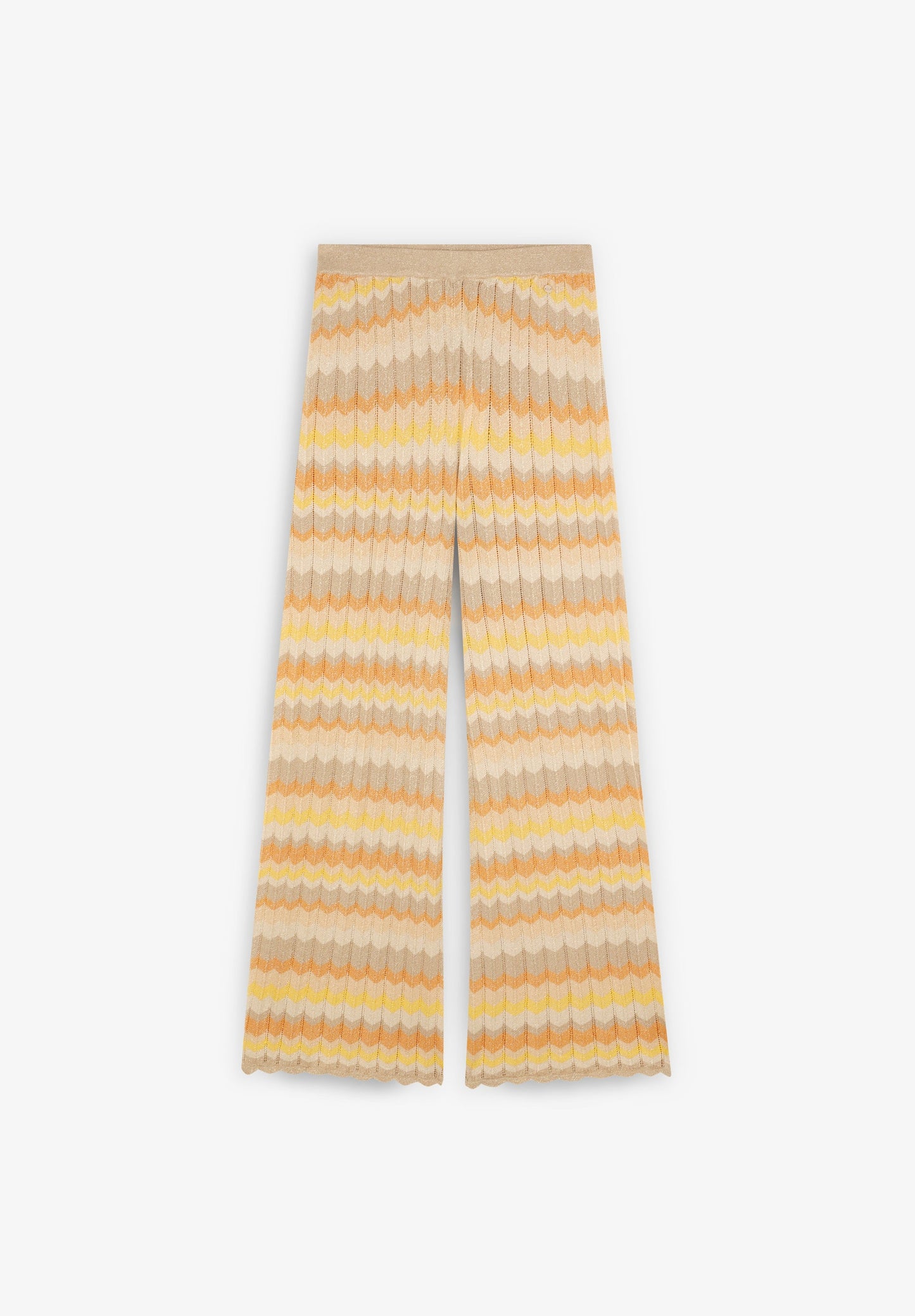 LUREX KNIT TROUSERS