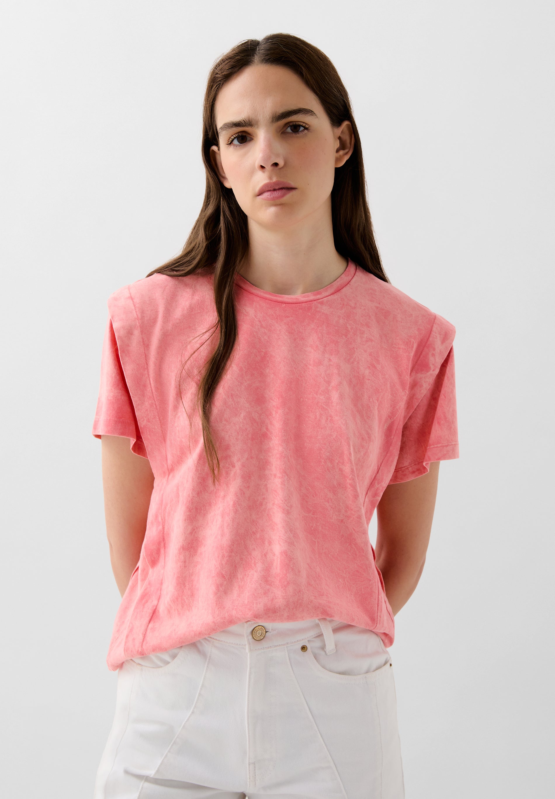 FADED T-SHIRT WITH SKULL