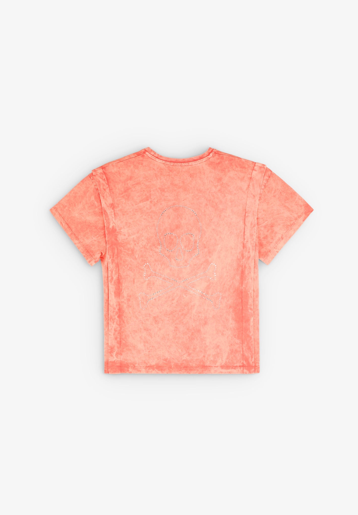 FADED T-SHIRT WITH SKULL