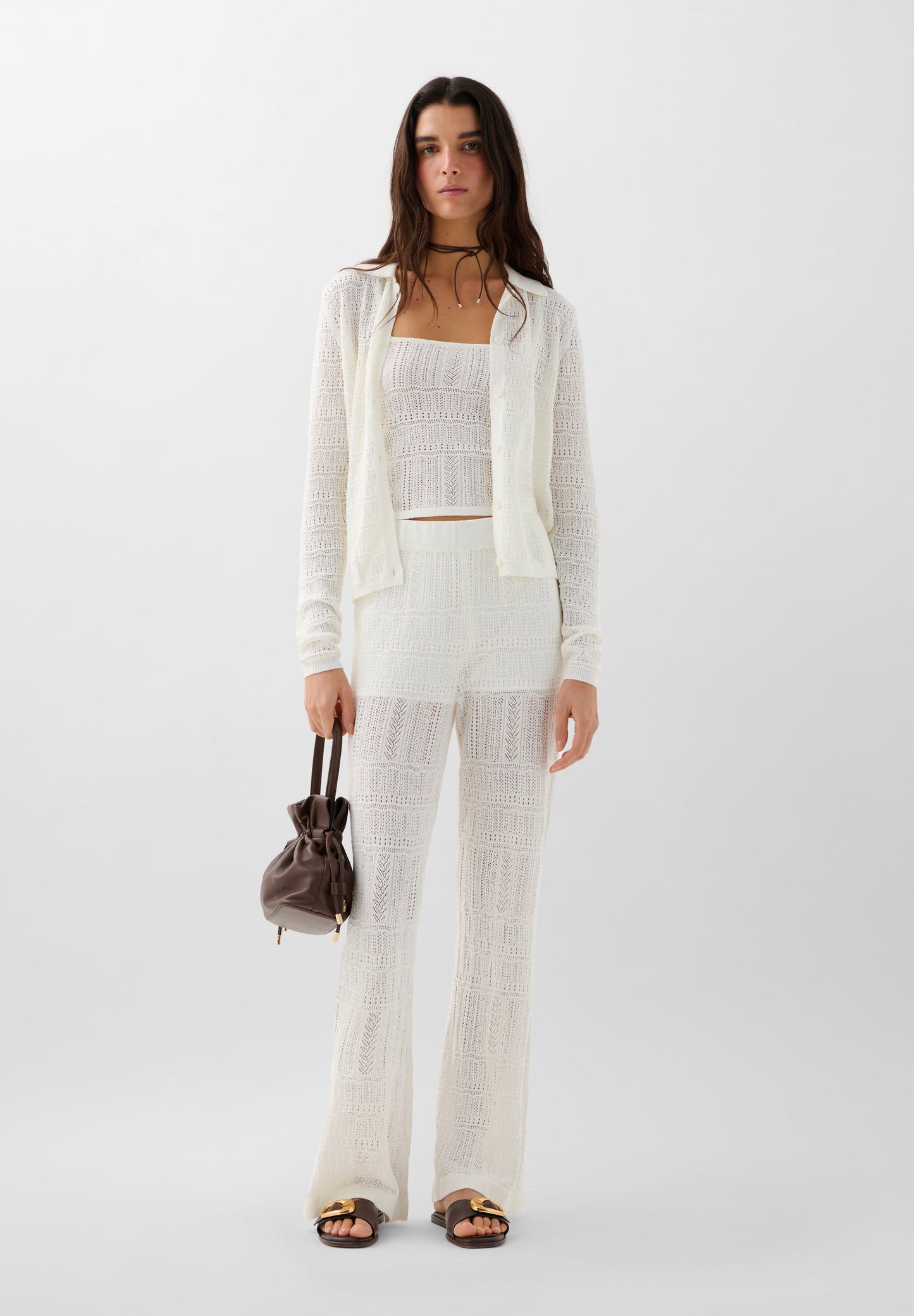 CARDIGAN CROCHET LIN