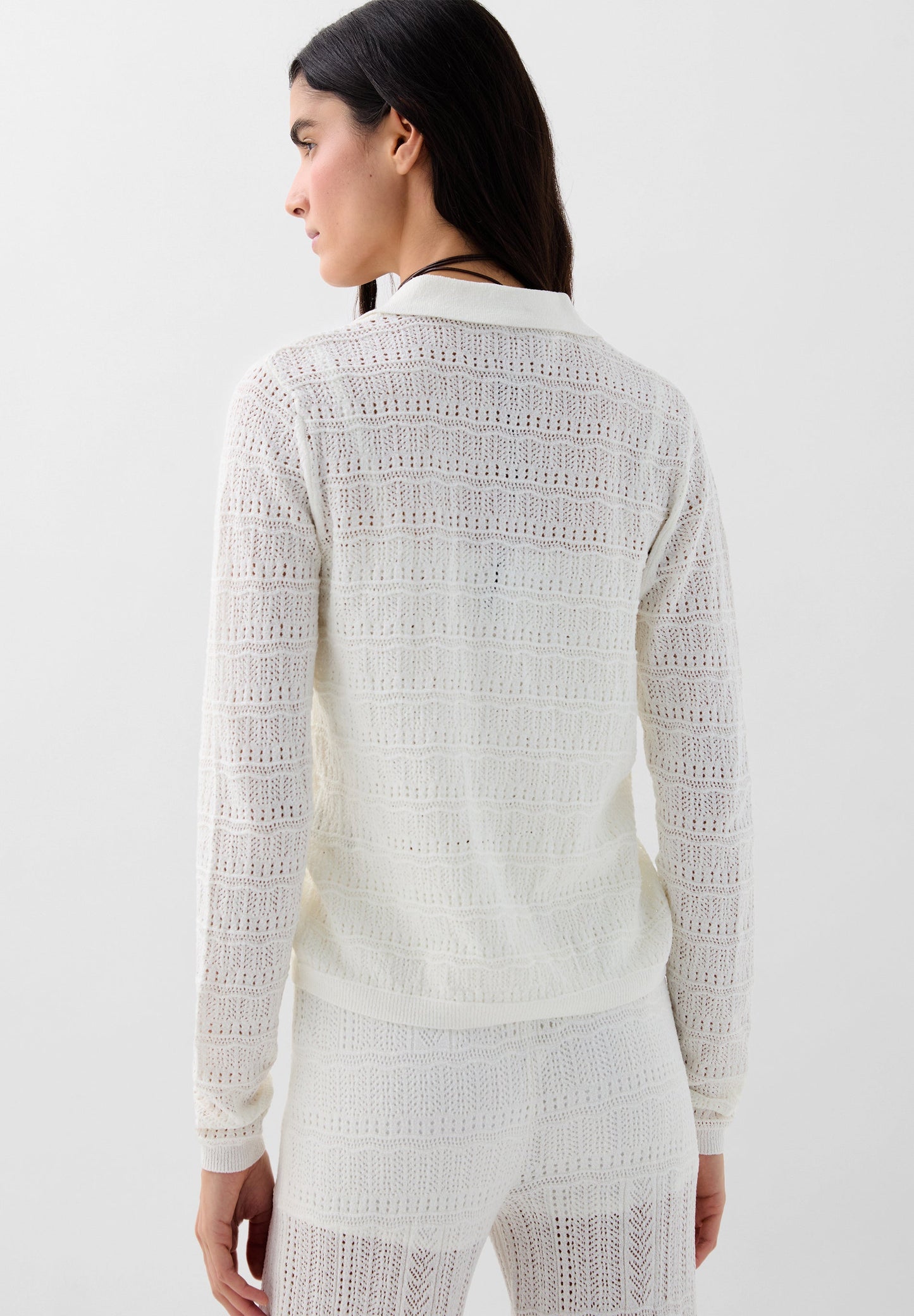 CARDIGAN CROCHET LIN