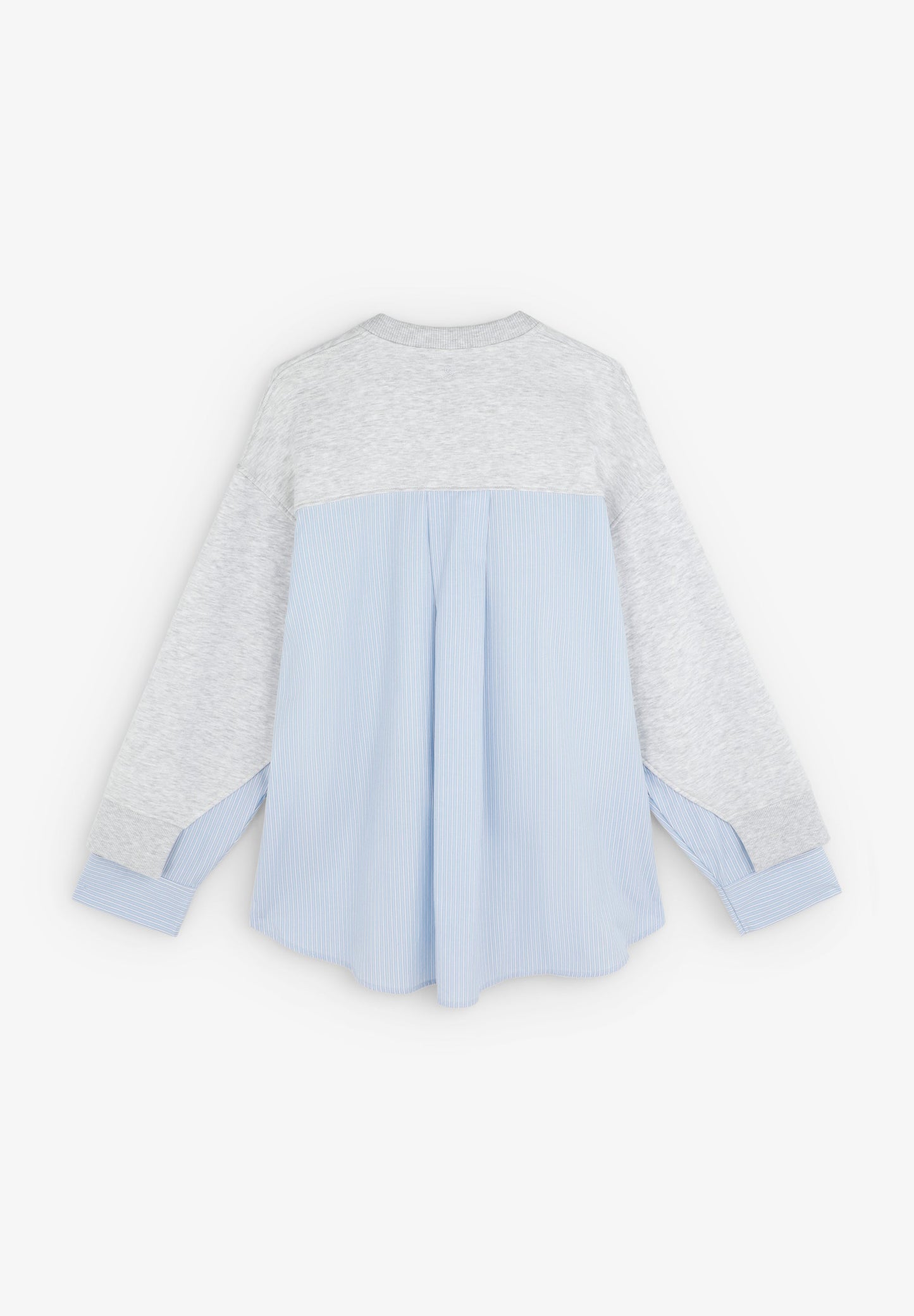 SWEATER OVERHEMD STREPEN