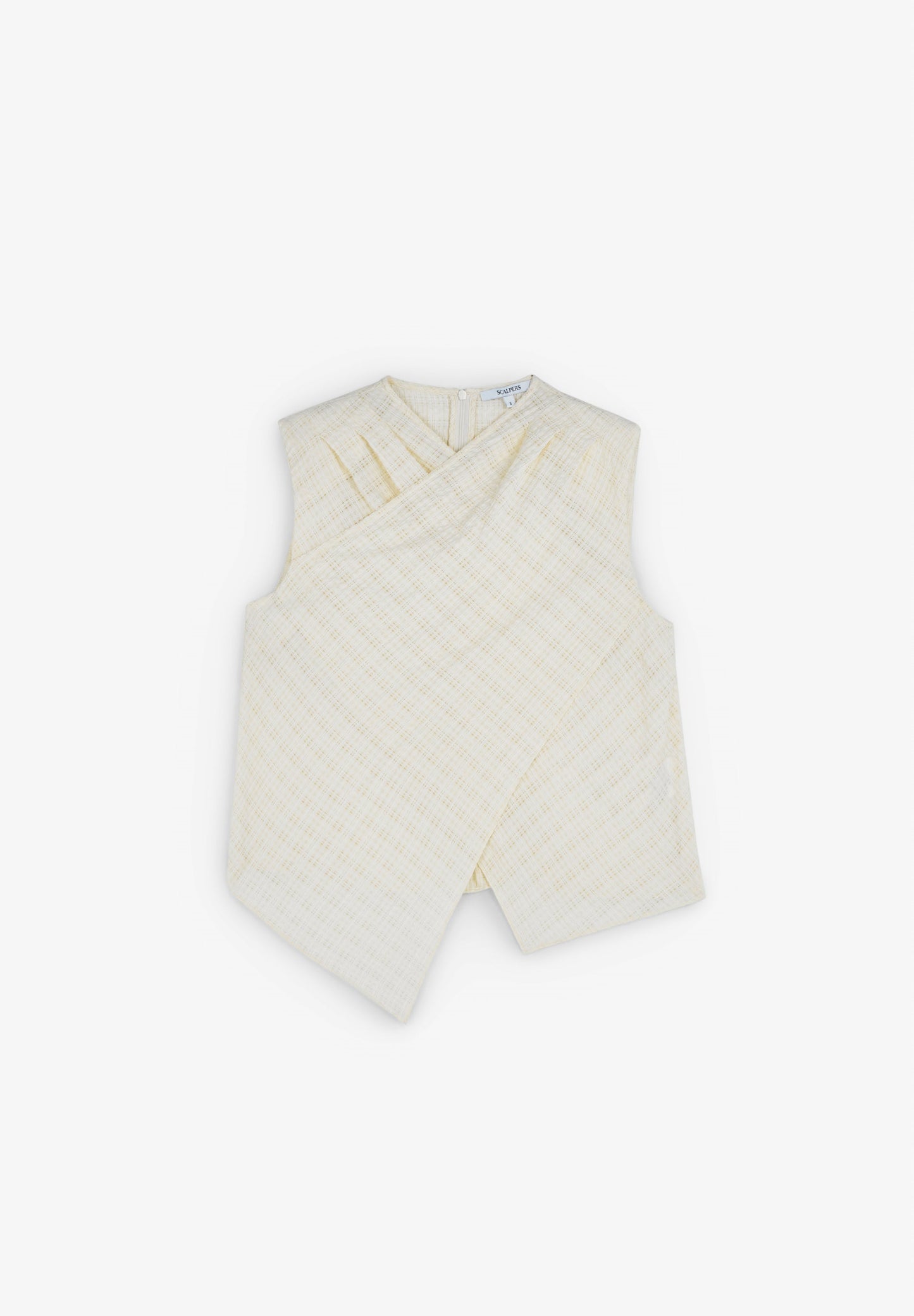 CROSSOVER TEXTURED TOP