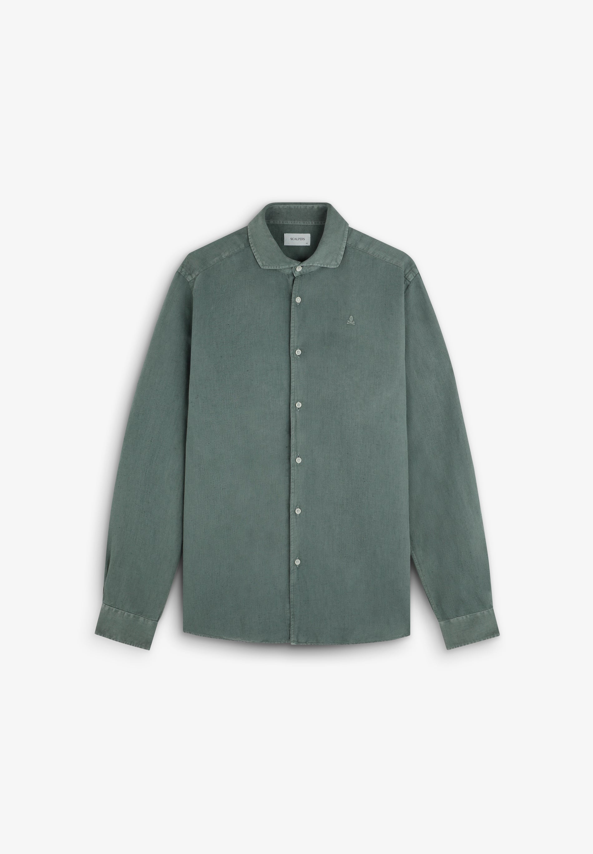 LINEN SKULL SHIRT