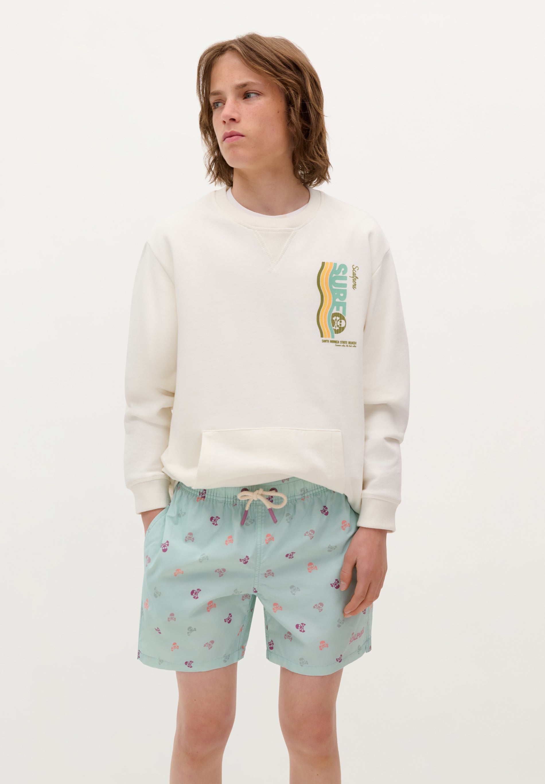 SCSKULL COLORFUL SWIMSUIT KIDS