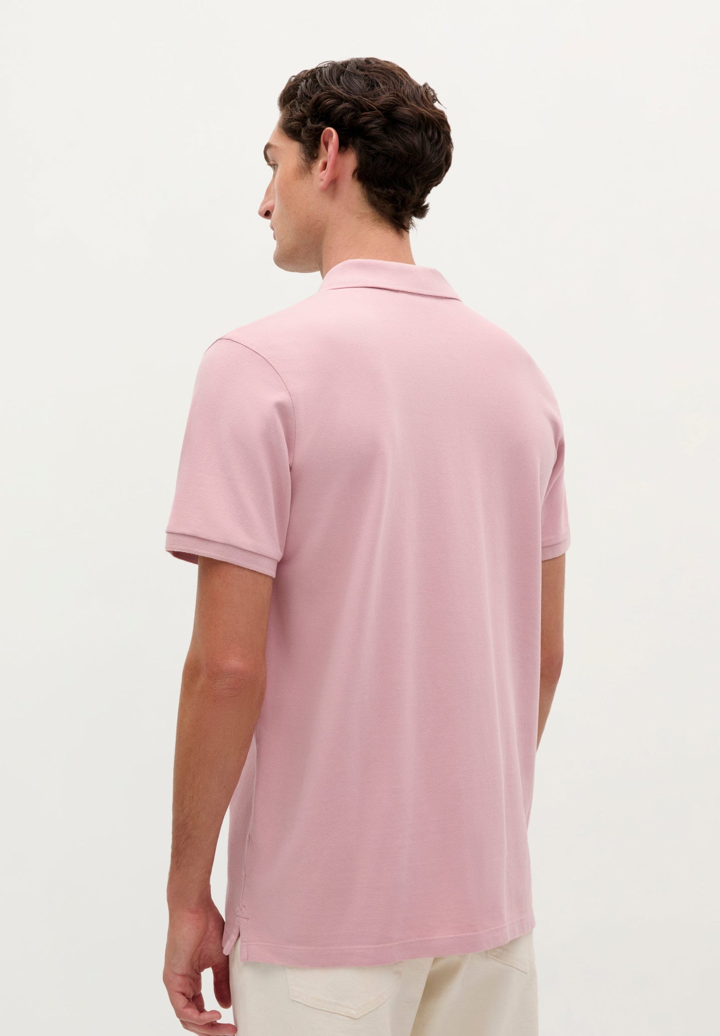 BASIC POLO SHIRT WITH SKULL DETAIL