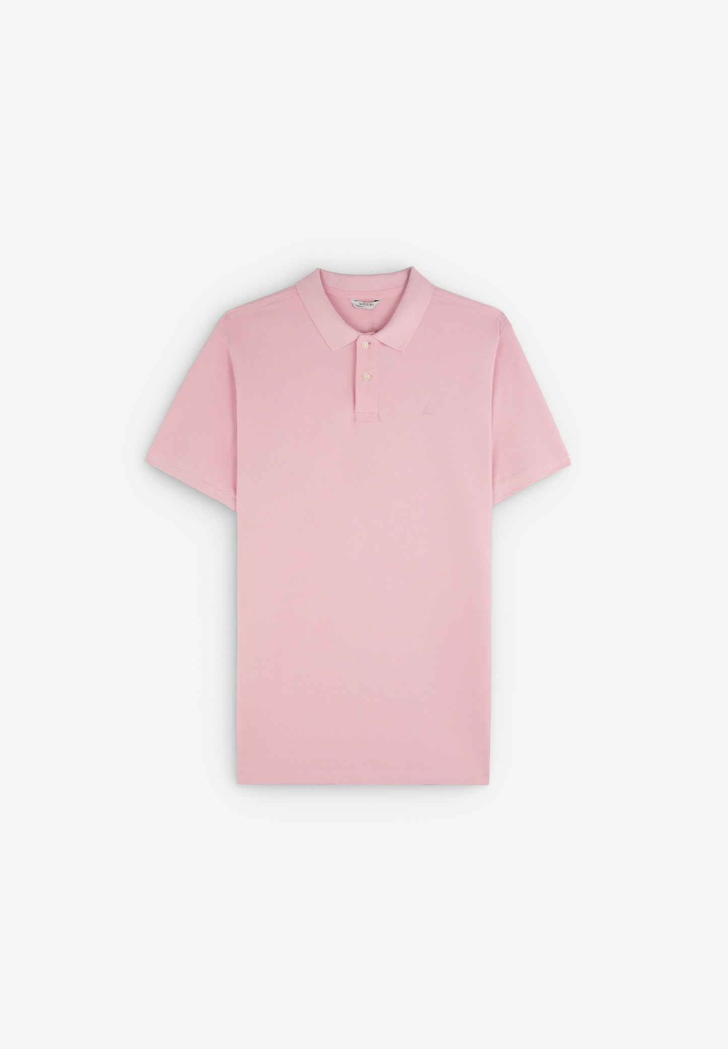 BASIC POLO SHIRT WITH SKULL DETAIL