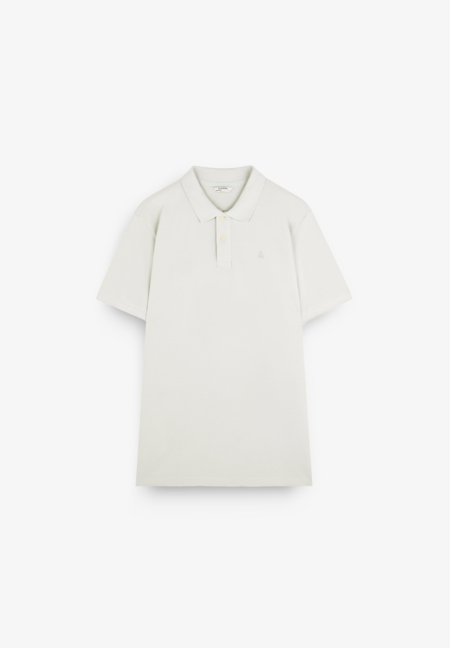 POLO SHIRT WITH TONAL EMBROIDERY