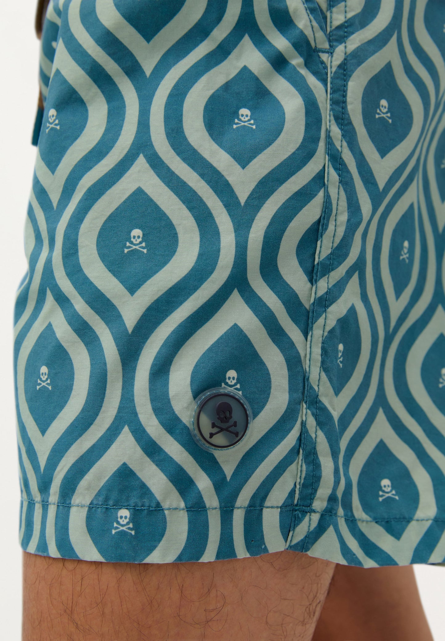 MAILLOT DE BAIN IMPRIMÉ FESTONNÉ