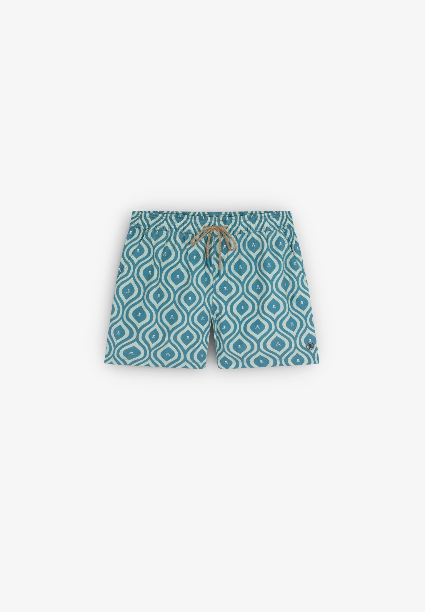 MAILLOT DE BAIN IMPRIMÉ FESTONNÉ