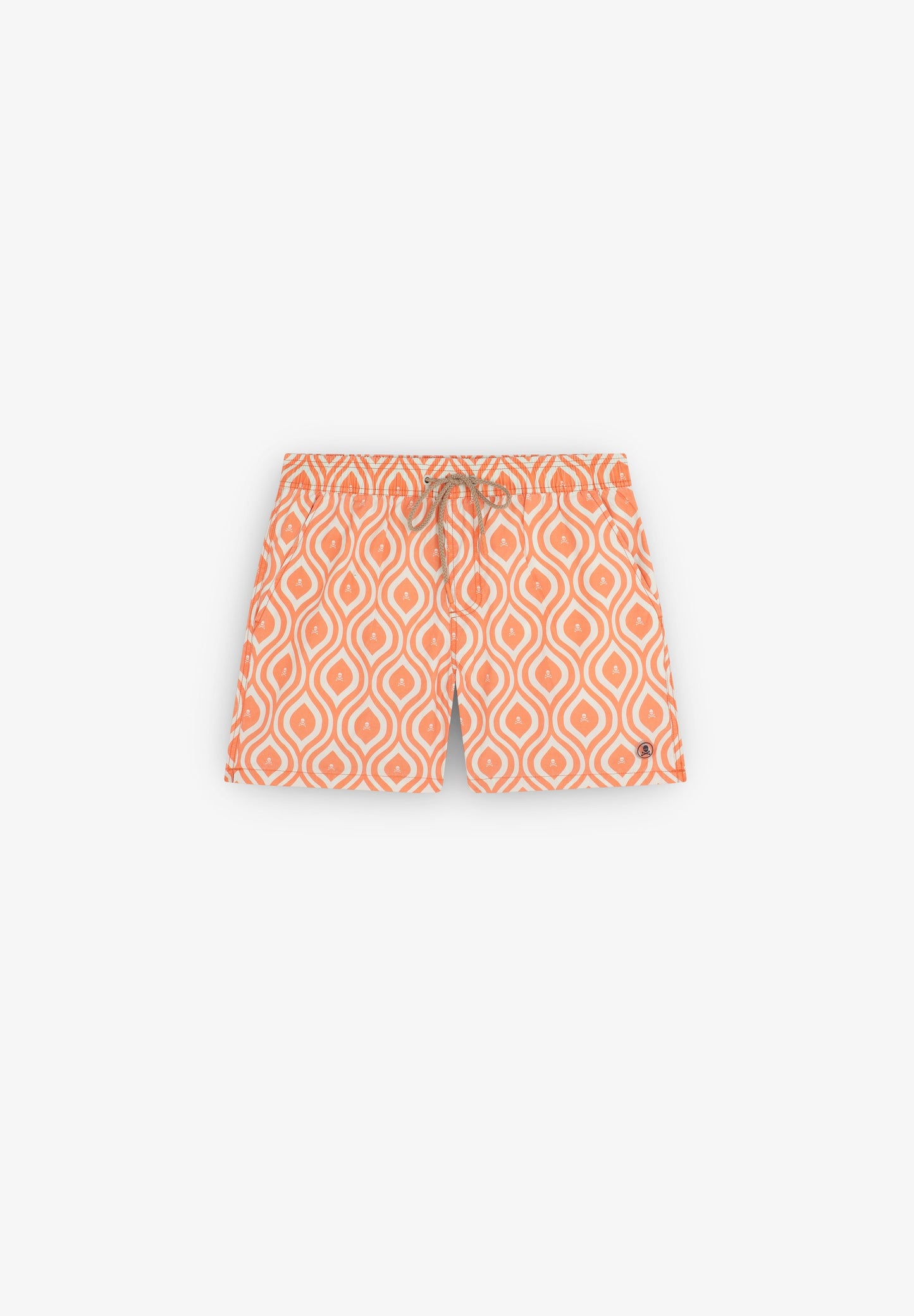 MAILLOT DE BAIN IMPRIMÉ FESTONNÉ