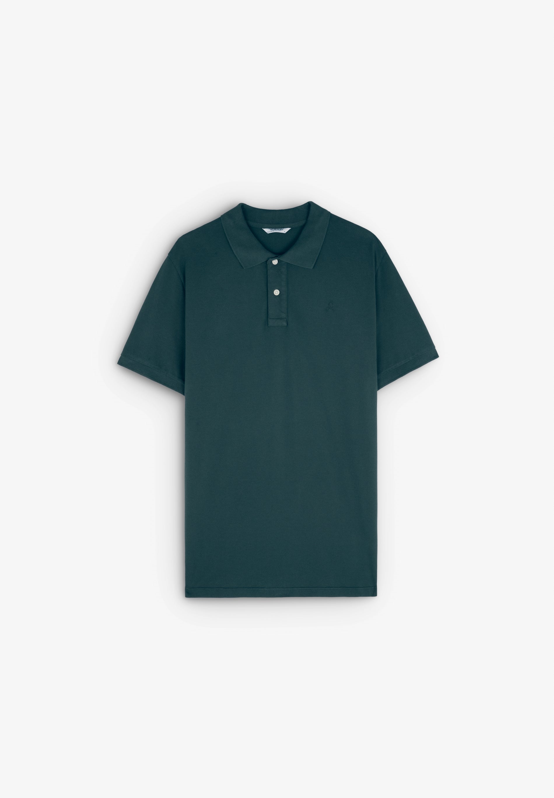 POLO SHIRT WITH TONAL EMBROIDERY