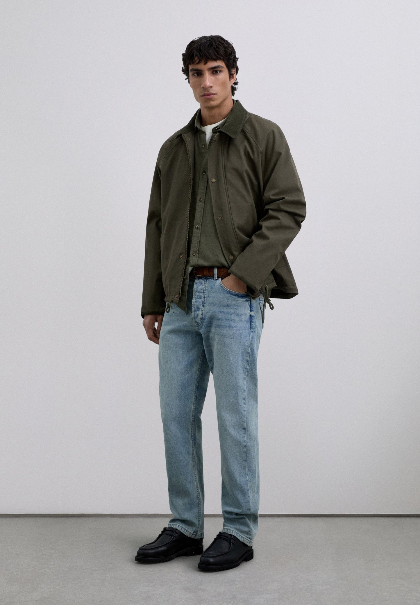 CARDIGAN MIT KAPUZE AUS BAUMWOLLE